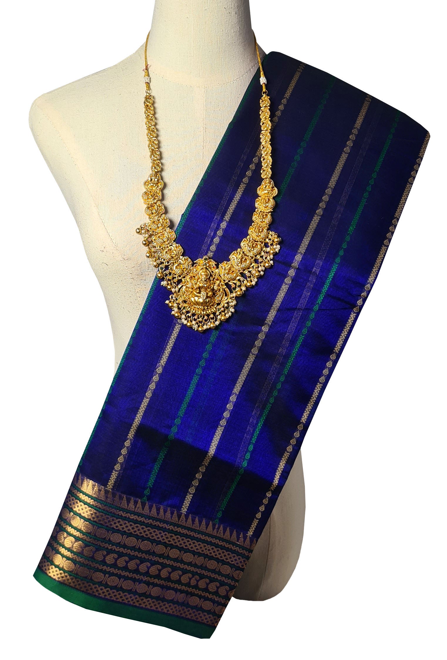 Kanchipuram Pure Silk Cotton Saree