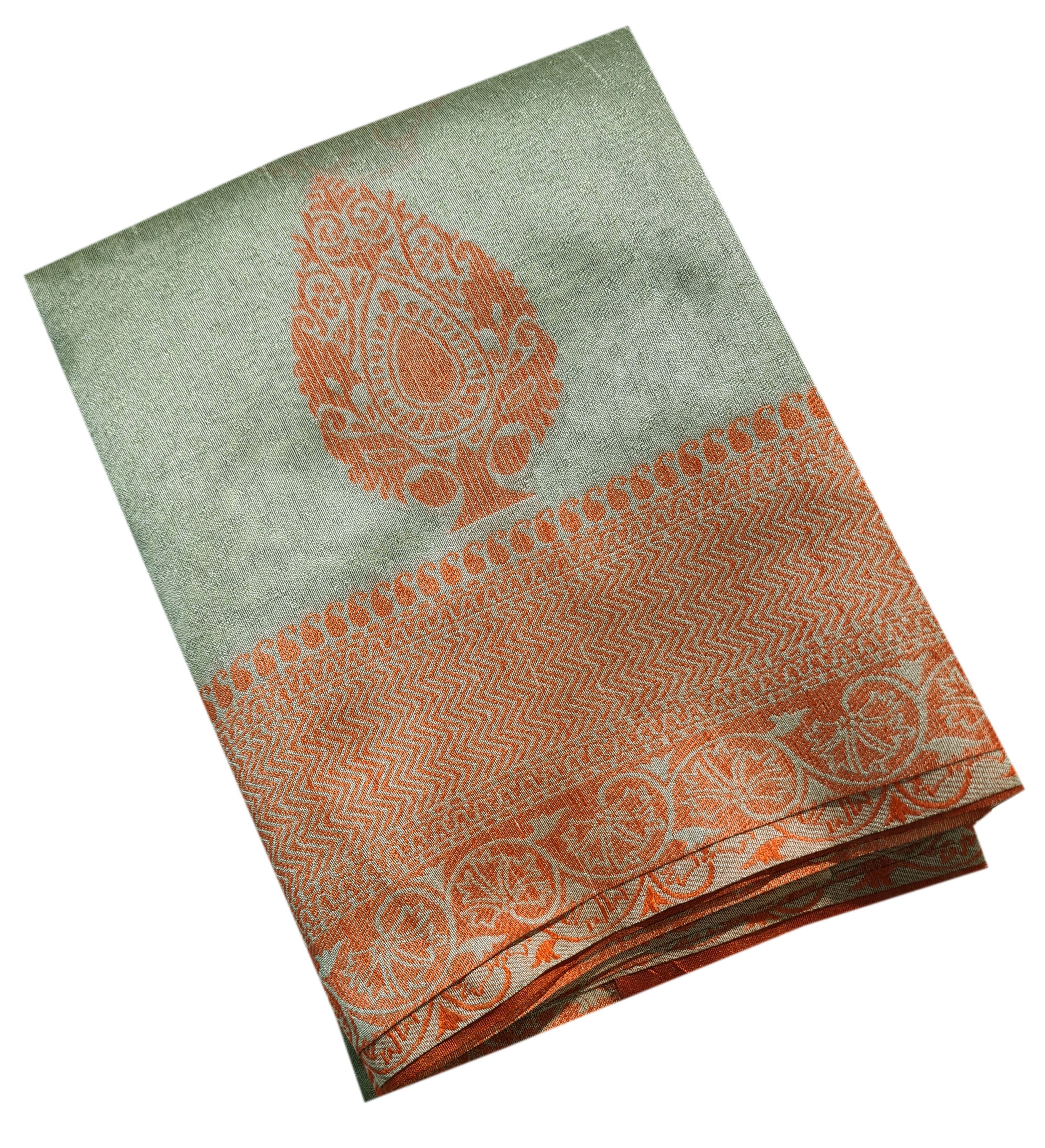 Semi Tussar Antic Design Sarees