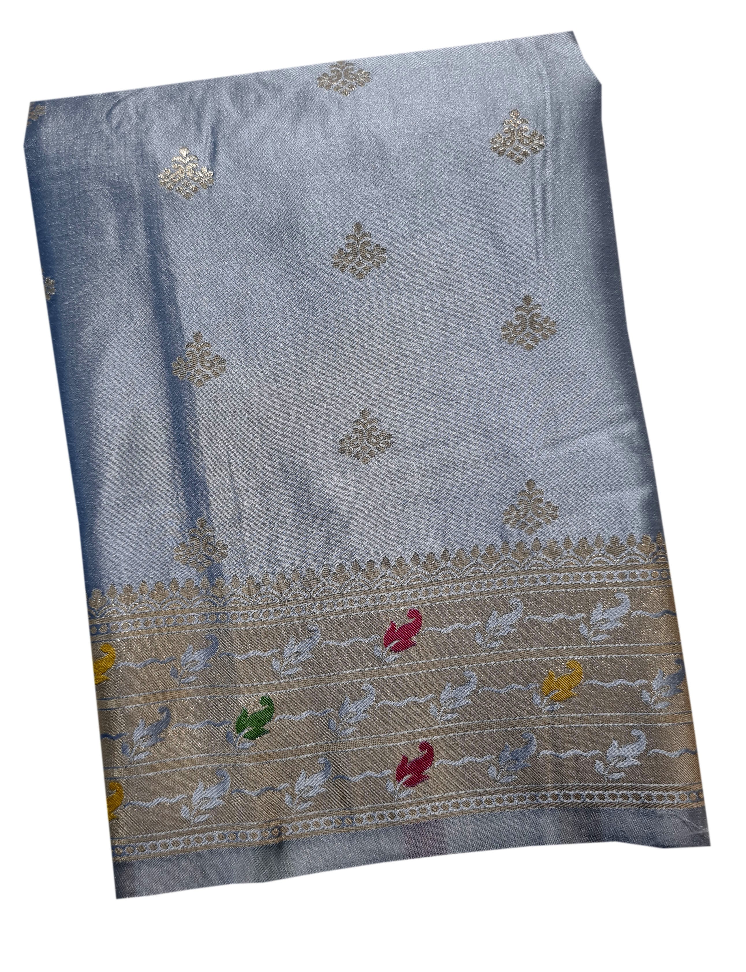Bengaluru Crape Antic Silk Meena Sarees