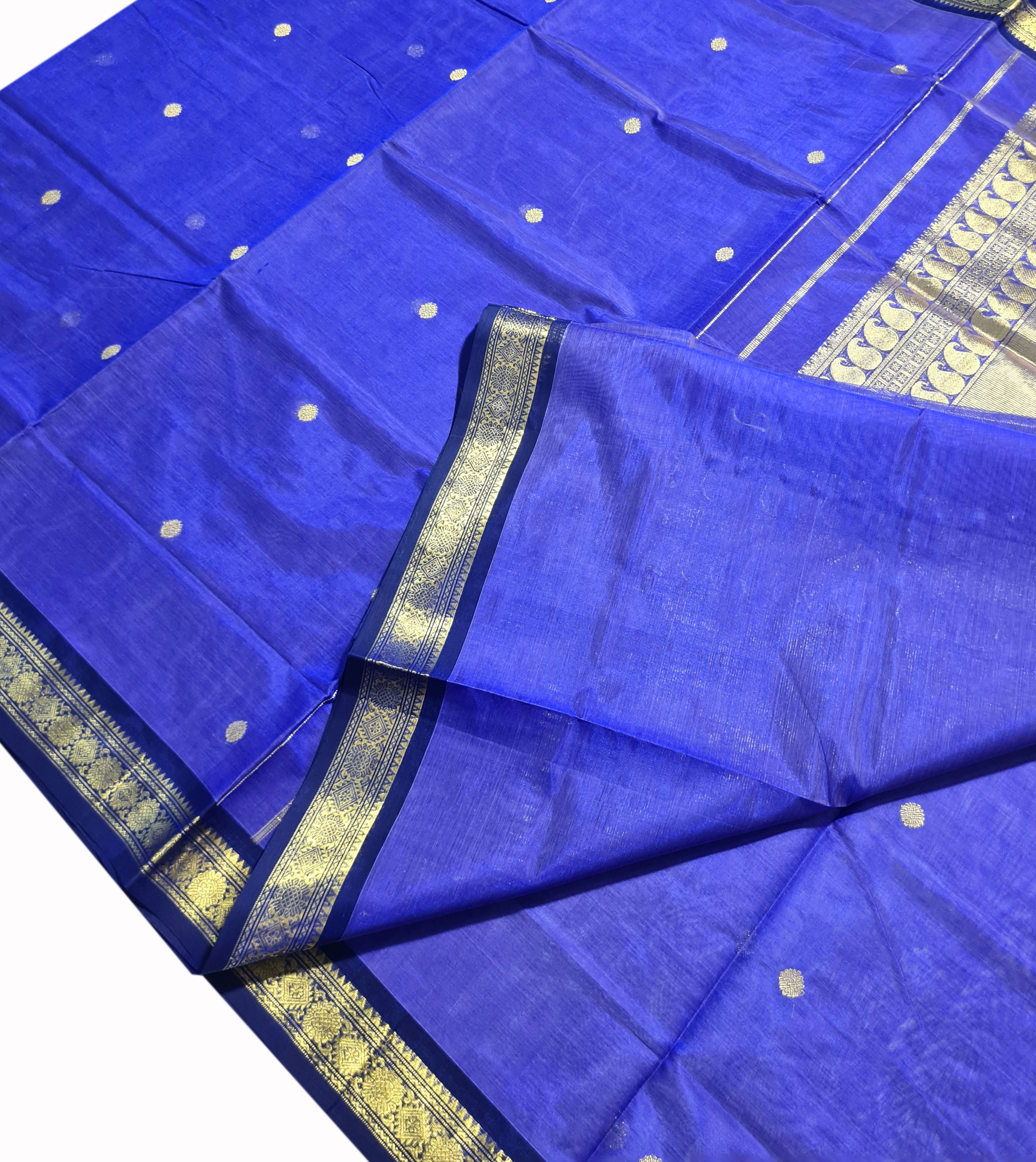 Kanchipuram Pure Silk Cotton Saree