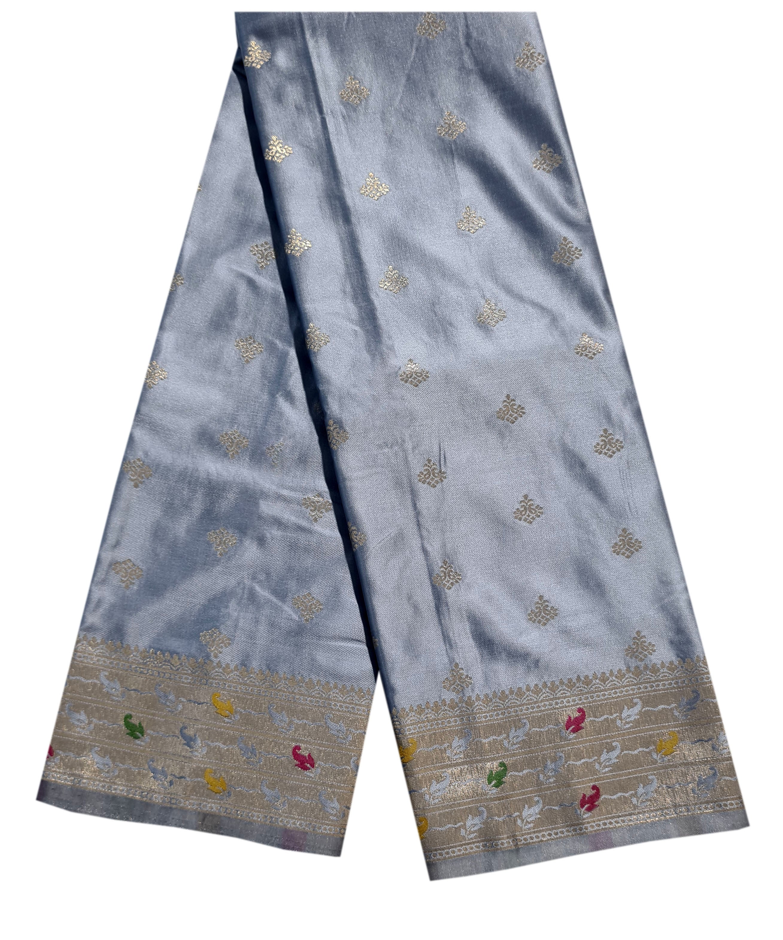 Bengaluru Crape Antic Silk Meena Sarees