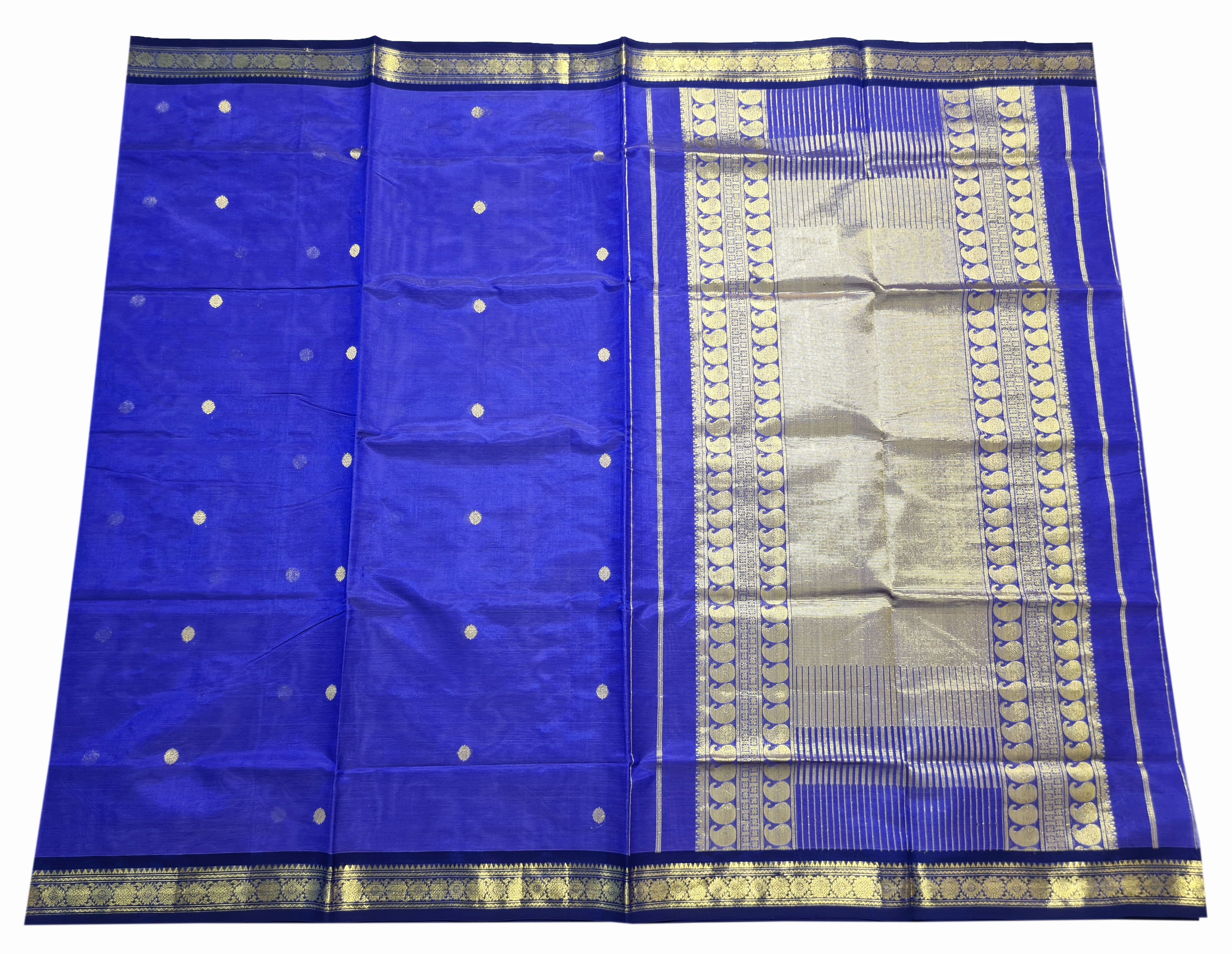 Kanchipuram Pure Silk Cotton Saree