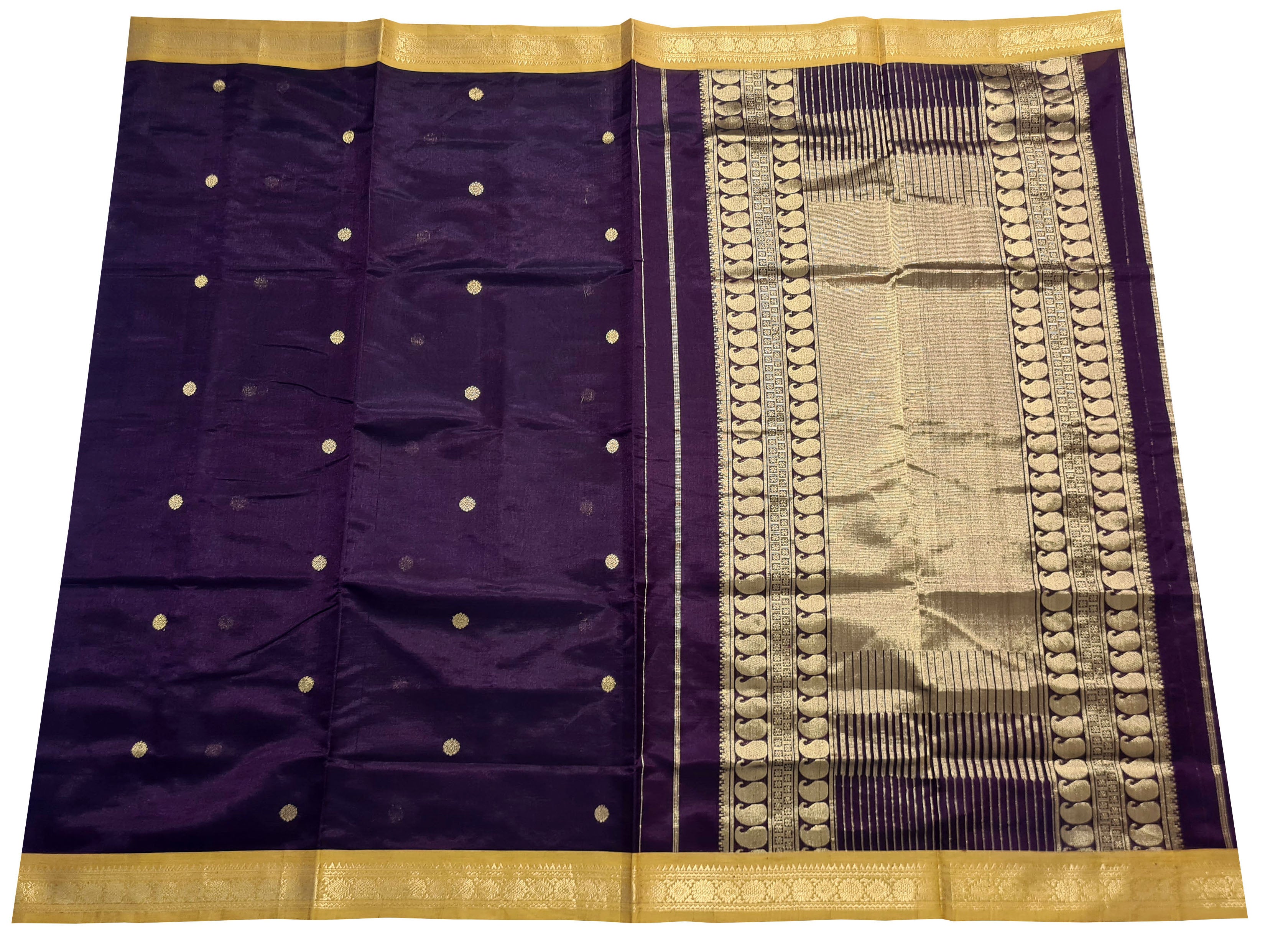 Kanchipuram Pure Silk Cotton Saree