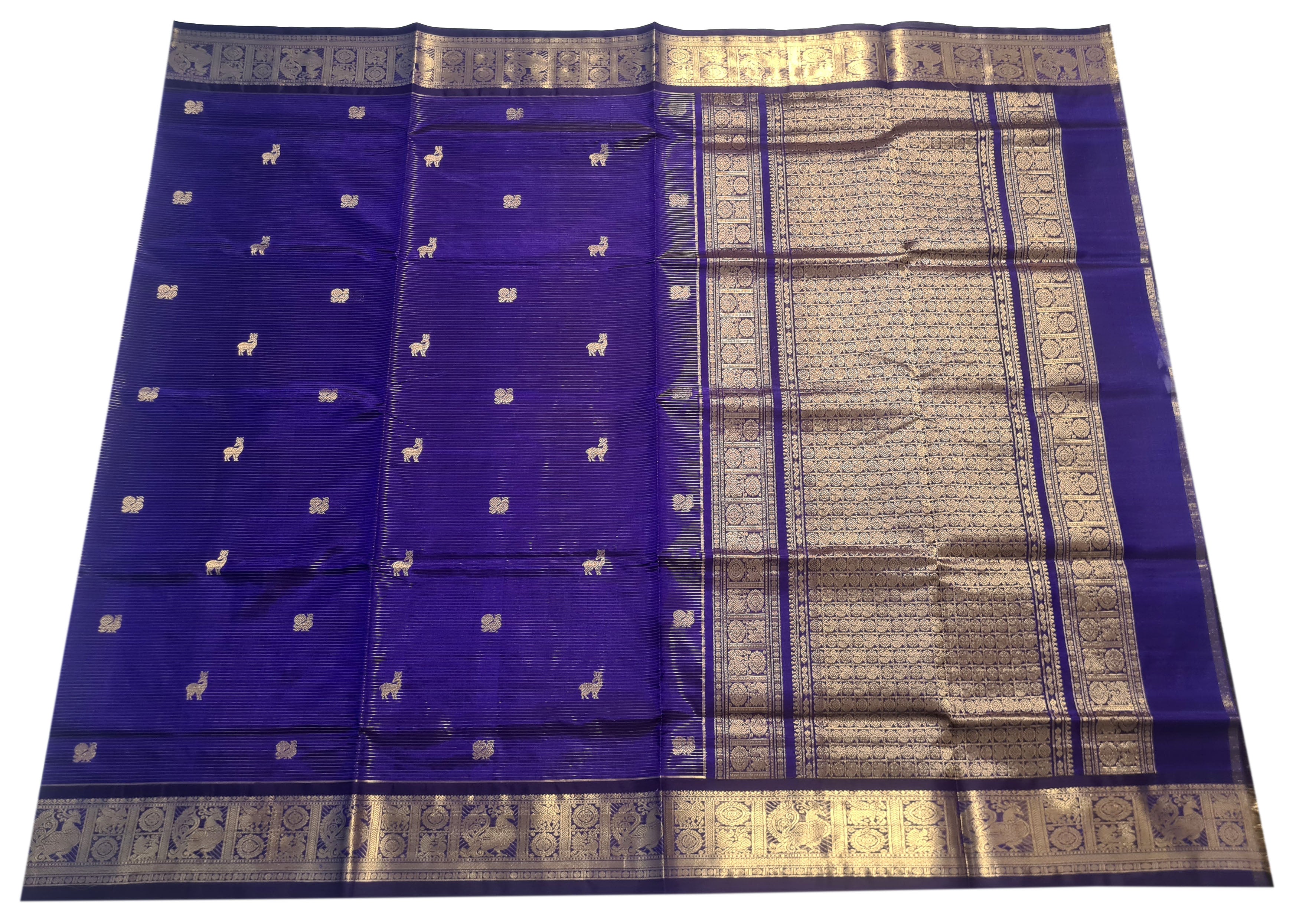 Kanchipuram Pure Silk Cotton Saree
