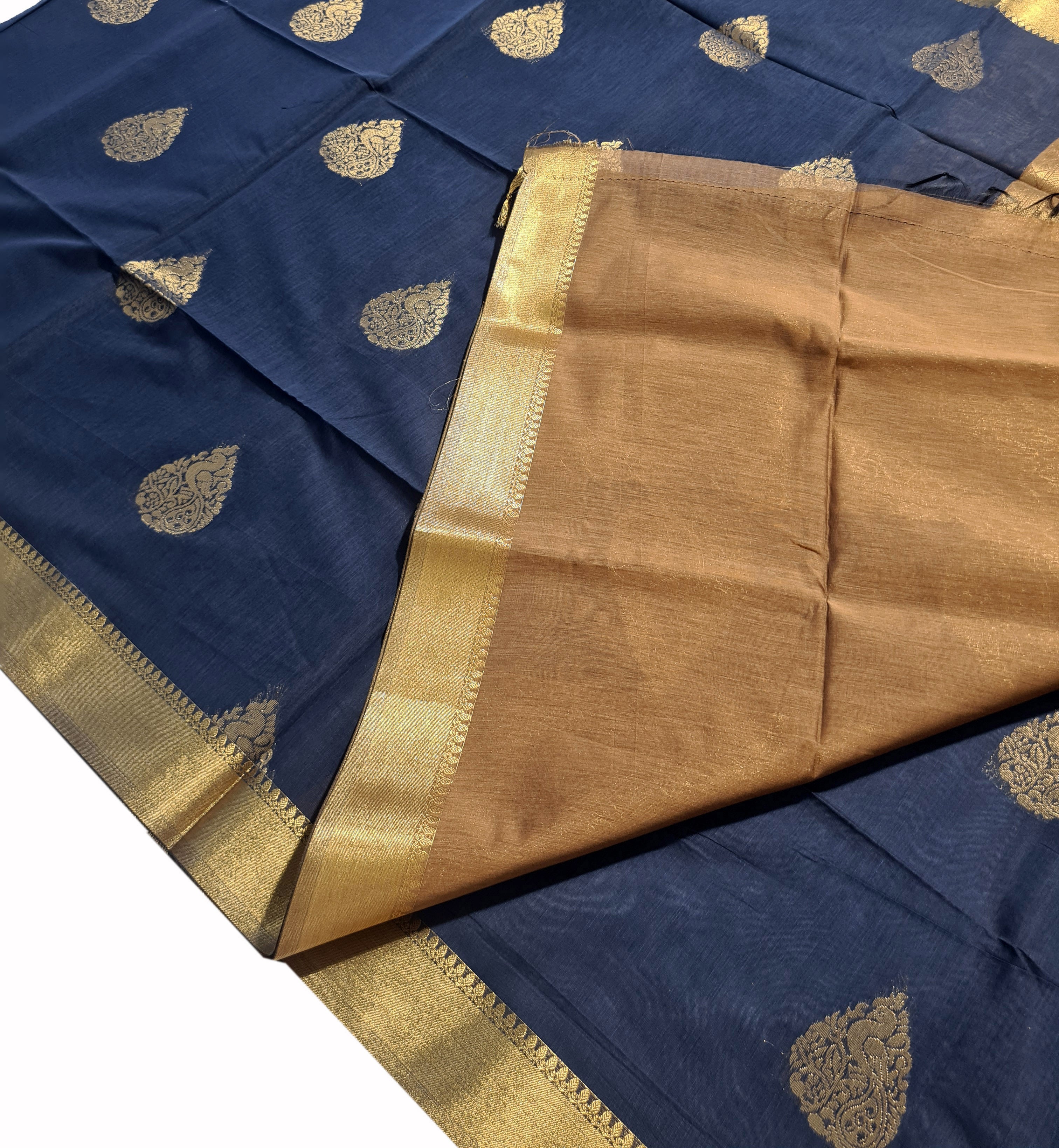 Contrast Cotton sarees