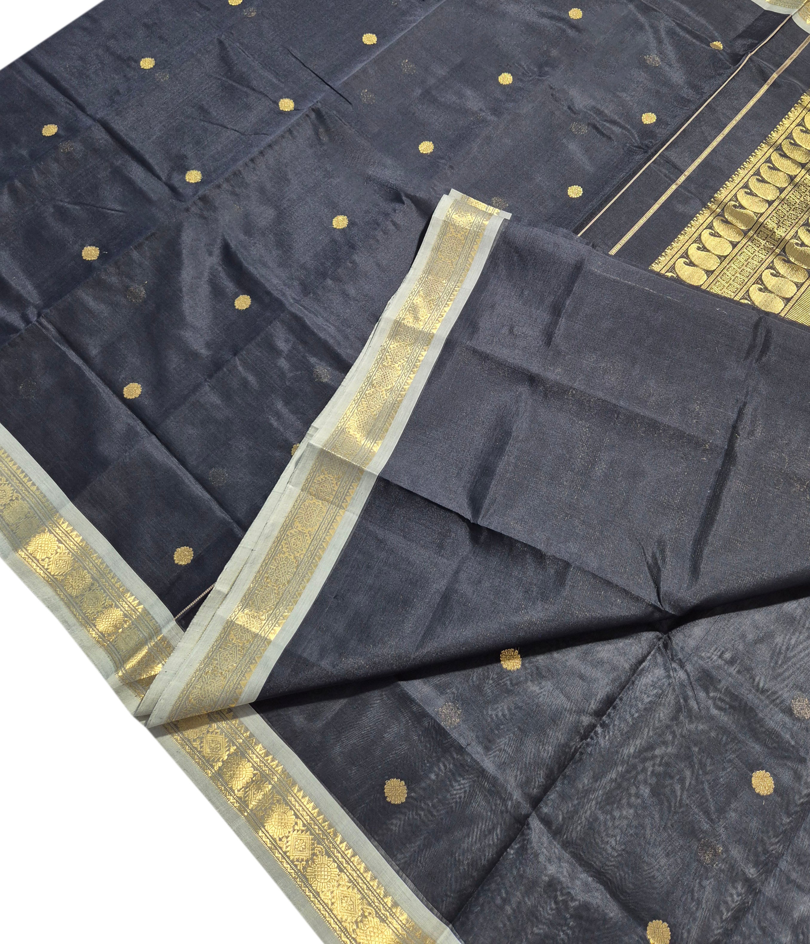 Kanchipuram Pure Silk Cotton Saree