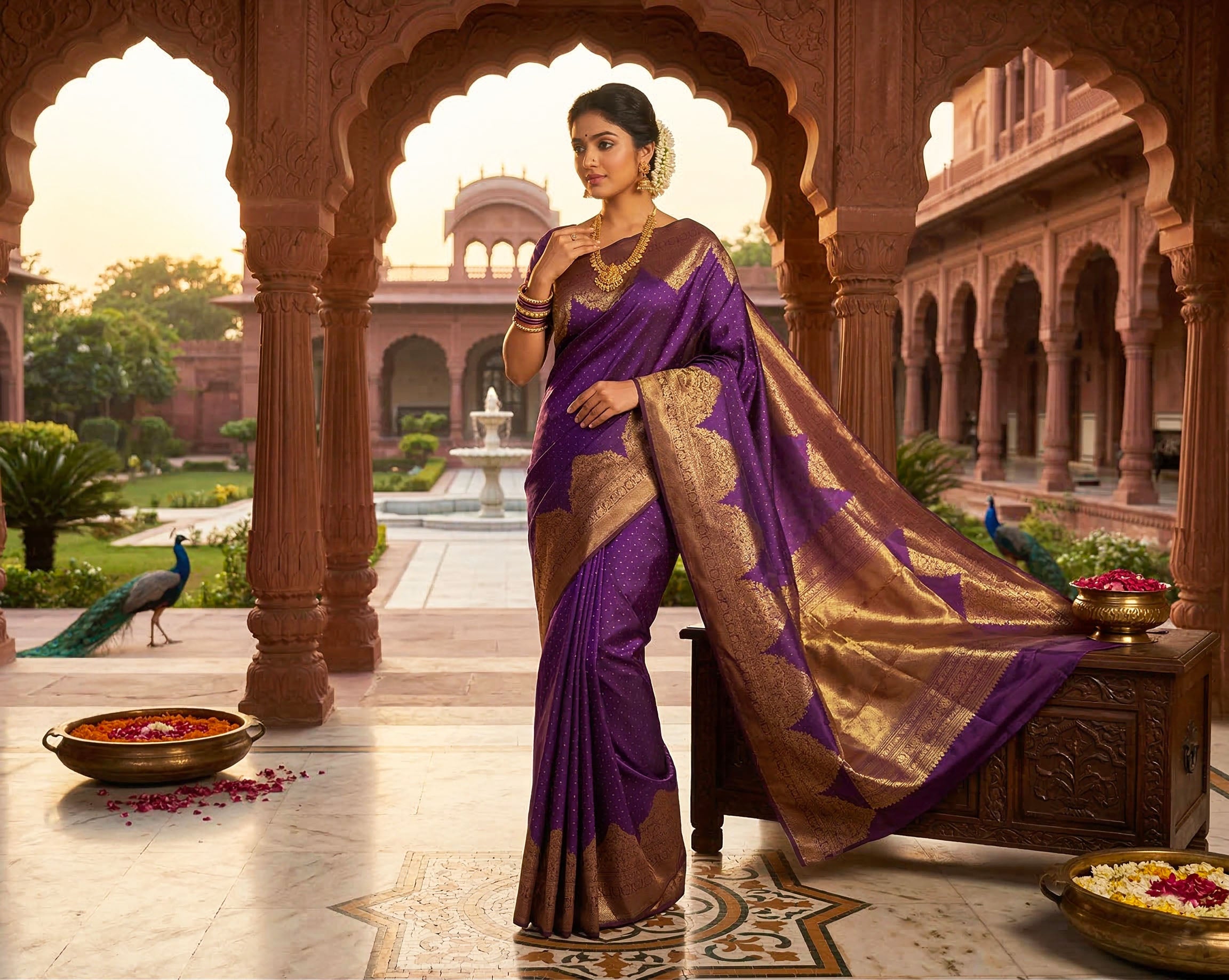 Kanchipuram Pure Silk Saree