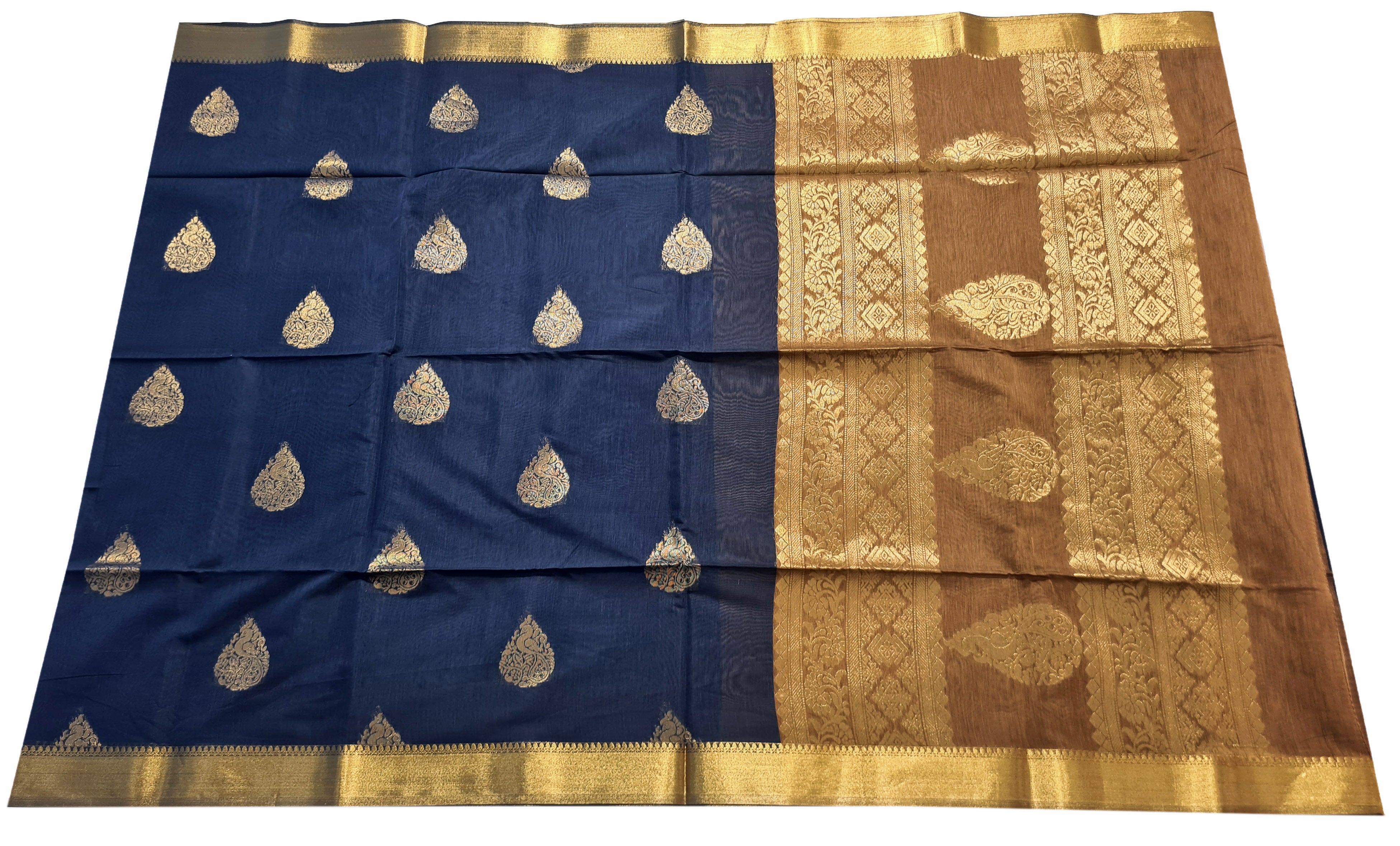 Contrast Cotton sarees