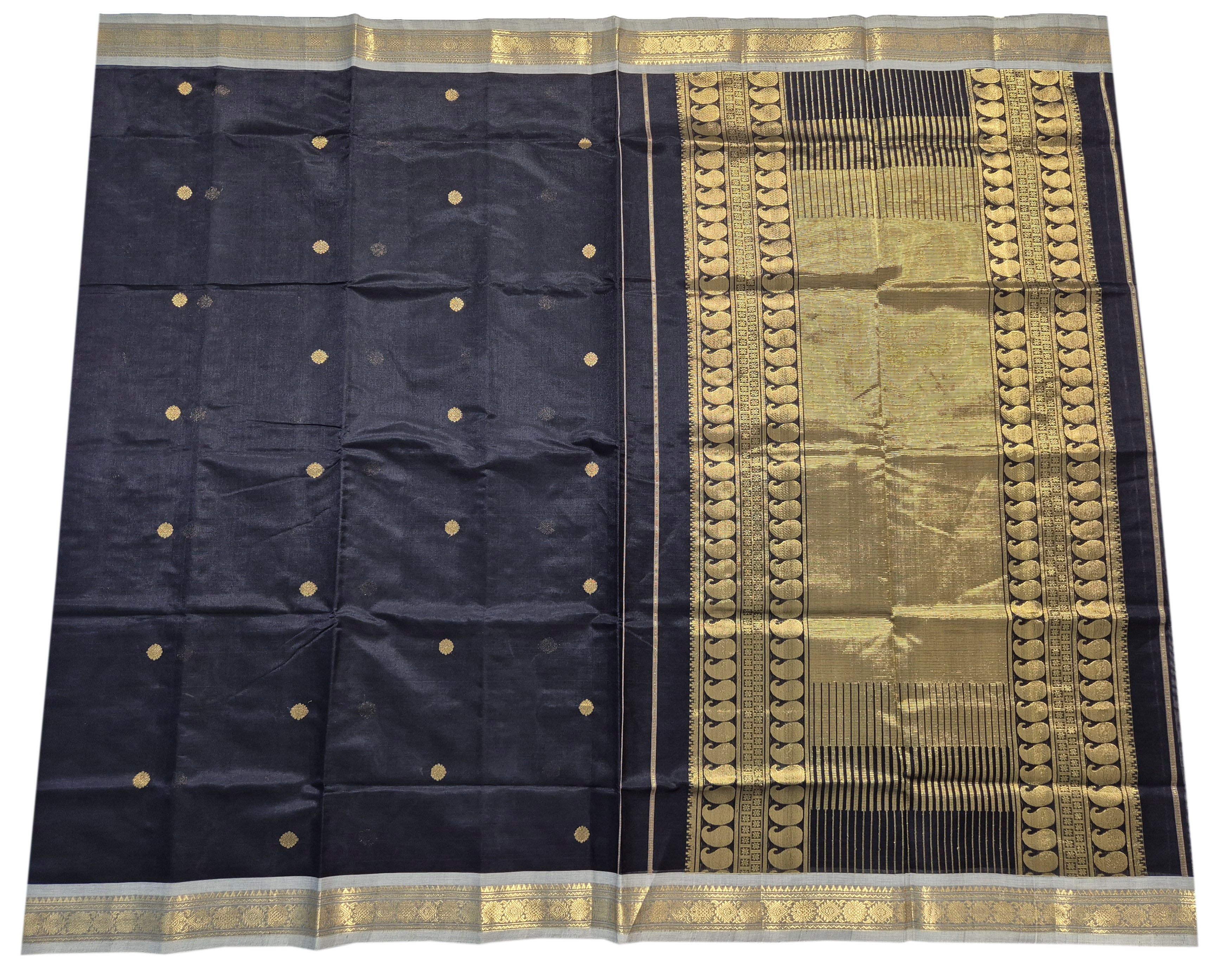 Kanchipuram Pure Silk Cotton Saree