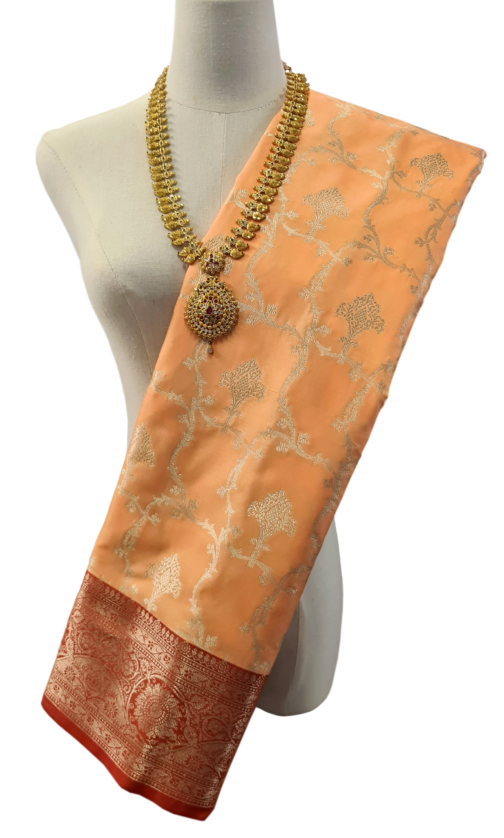 Banarasi Katan Jaal Silk Sarees