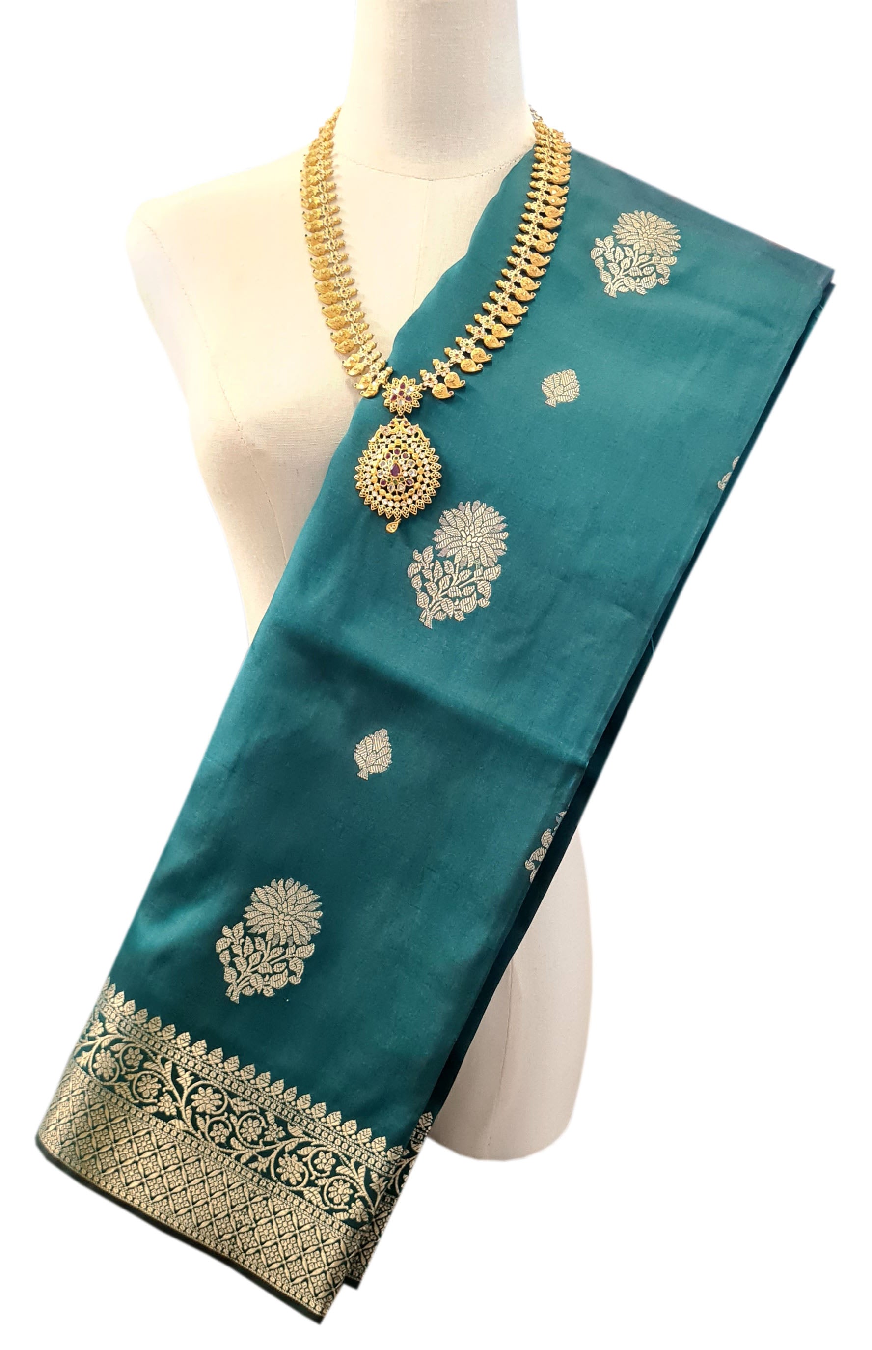 Banarasi Katan Buti Sarees