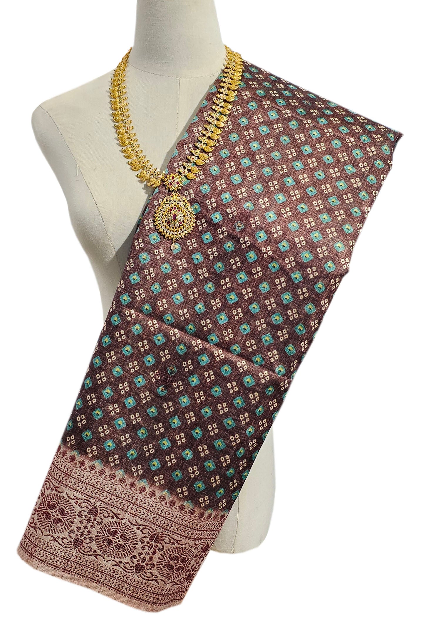 Antic Design semi Tussar Sarees