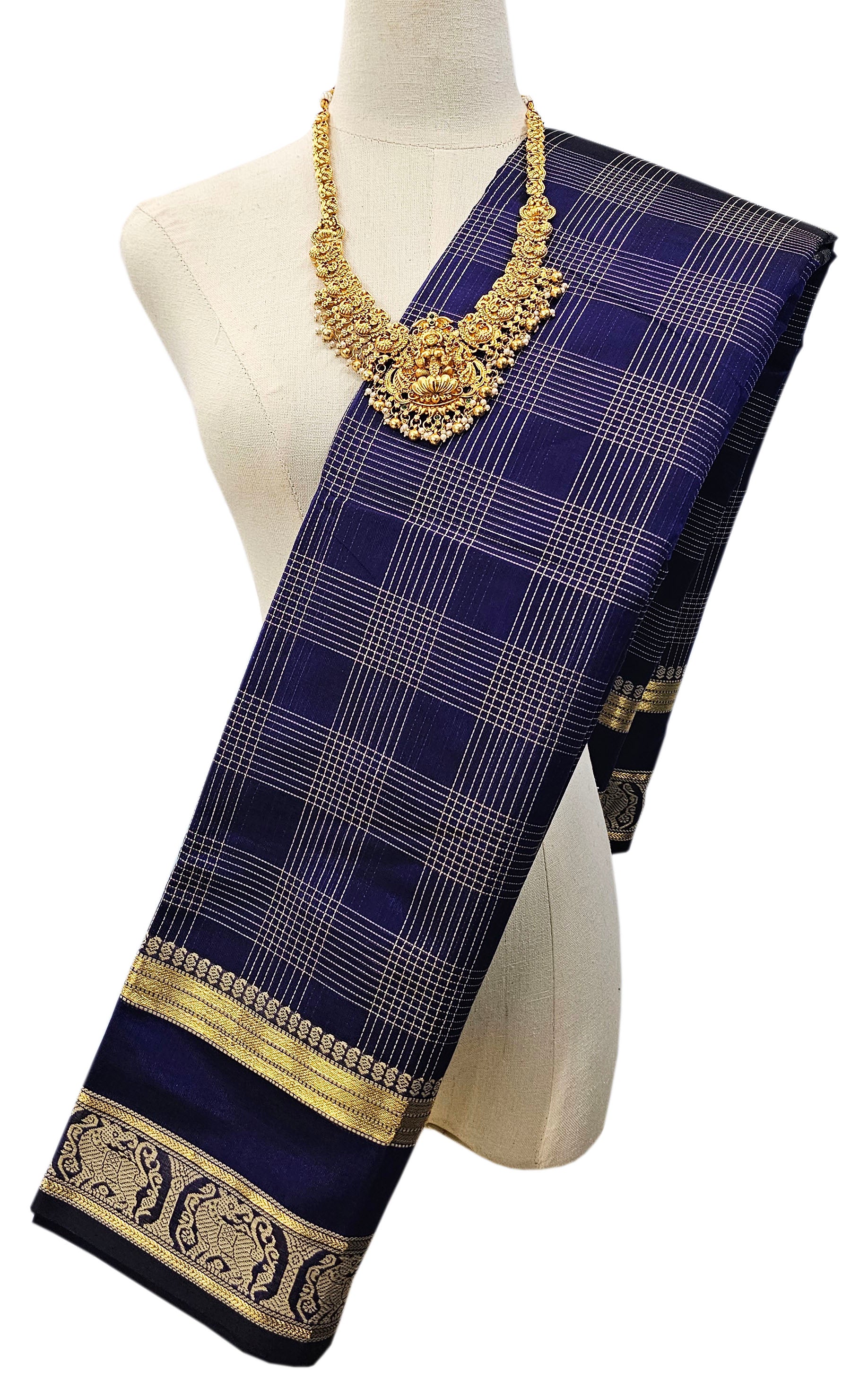 Kanchipuram Pure Silk Cotton Saree