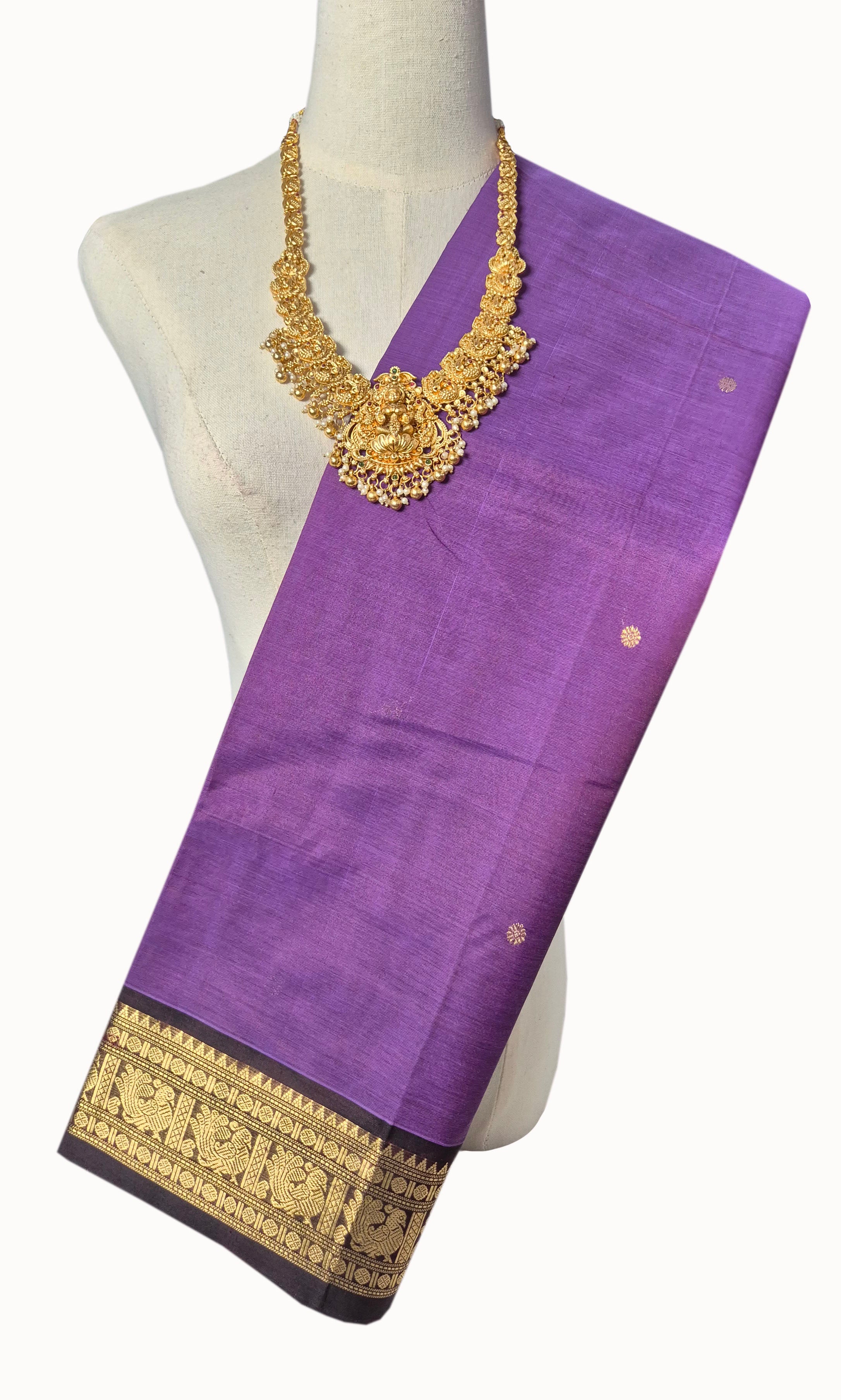 Kanchipuram Pure Silk Cotton Saree
