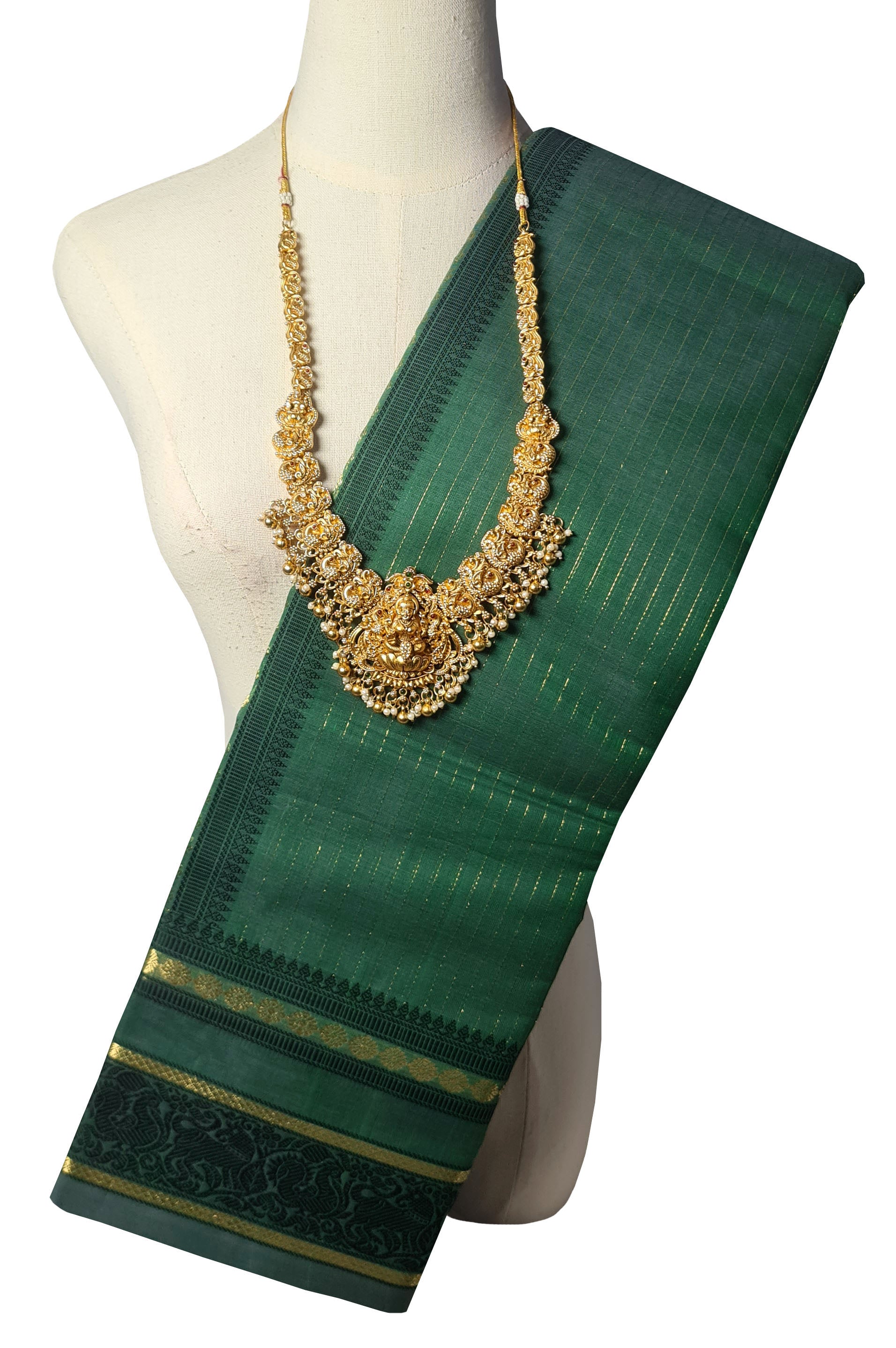 Kanchipuram Pure Silk Cotton Saree