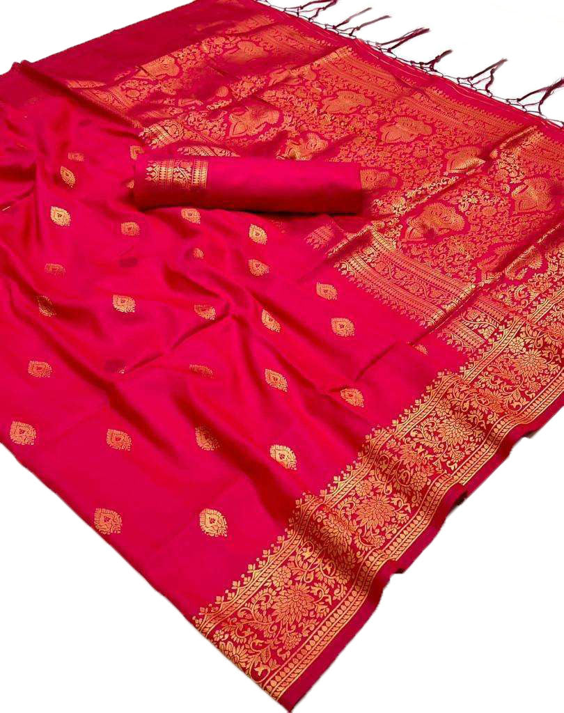 Rajtex Kanyaatha Silk Series 301001-301006 Weaving Silk Saree