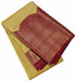 Kanchi Vegan Silk Saree With Contrast Blouse and Rich Jari Pallu