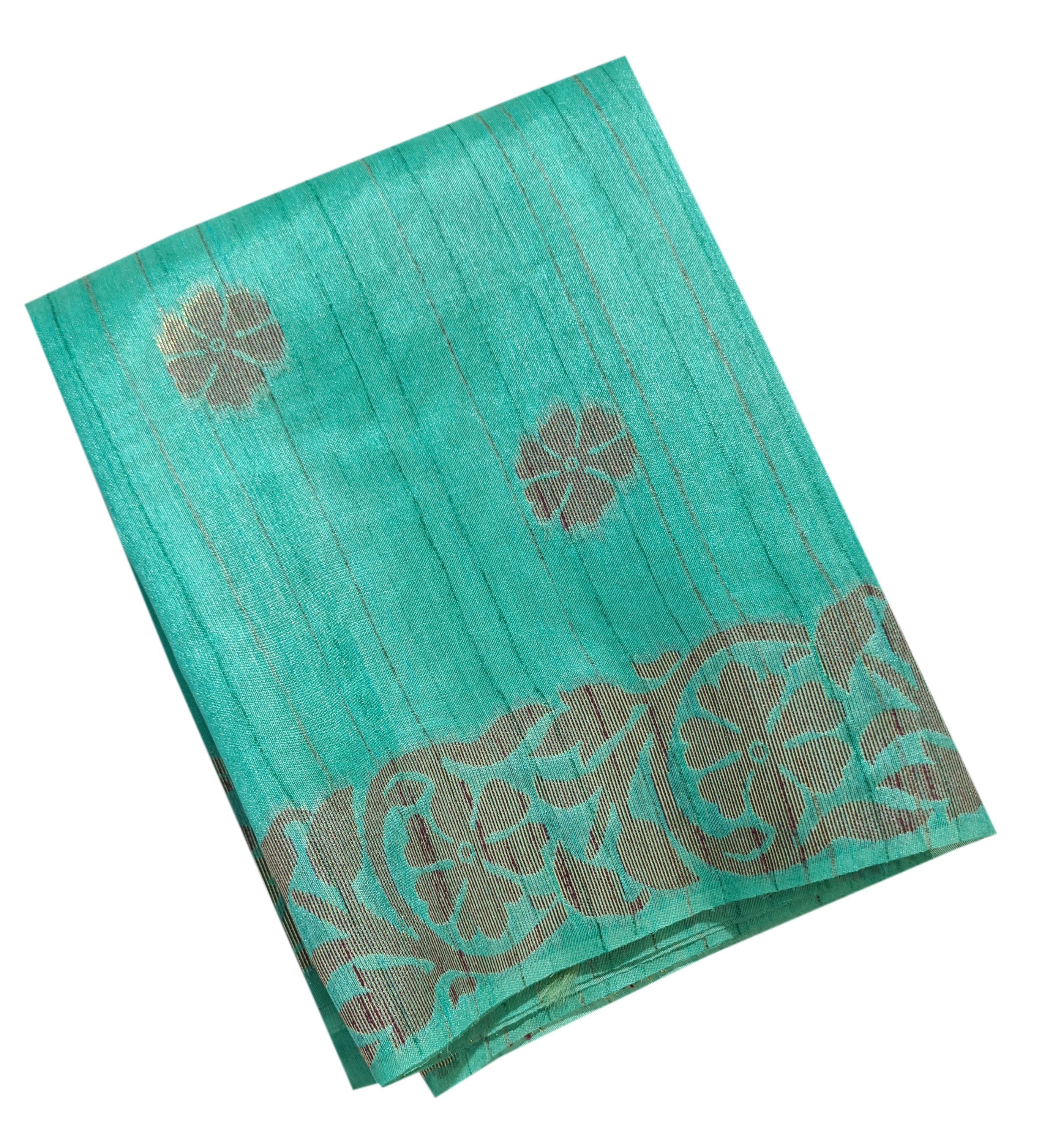 Semi Tussar  Antic Design Sarees