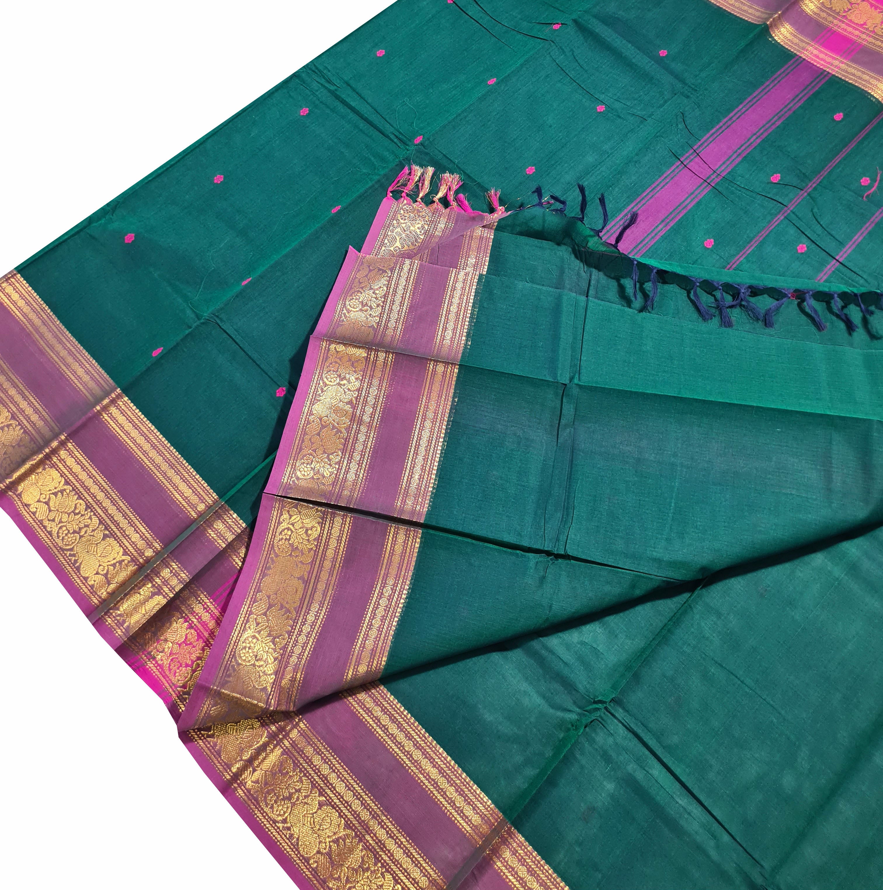 Kanchipuram Pure Cotton Sarees