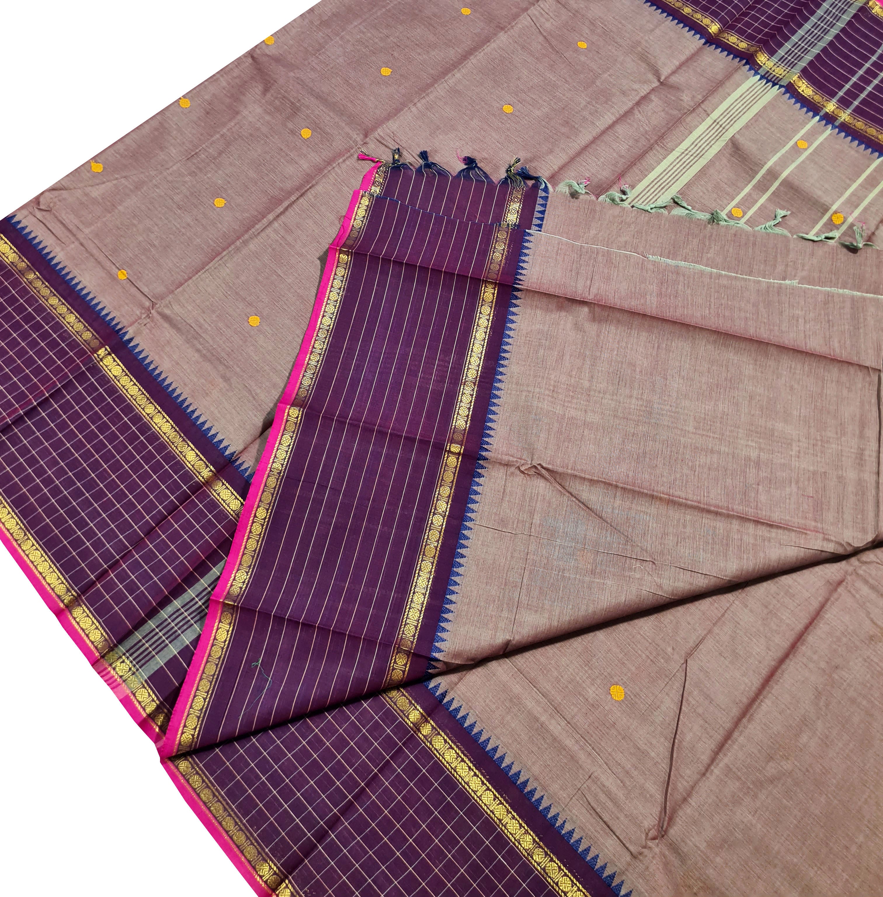 Kanchipuram Pure Cotton Sarees