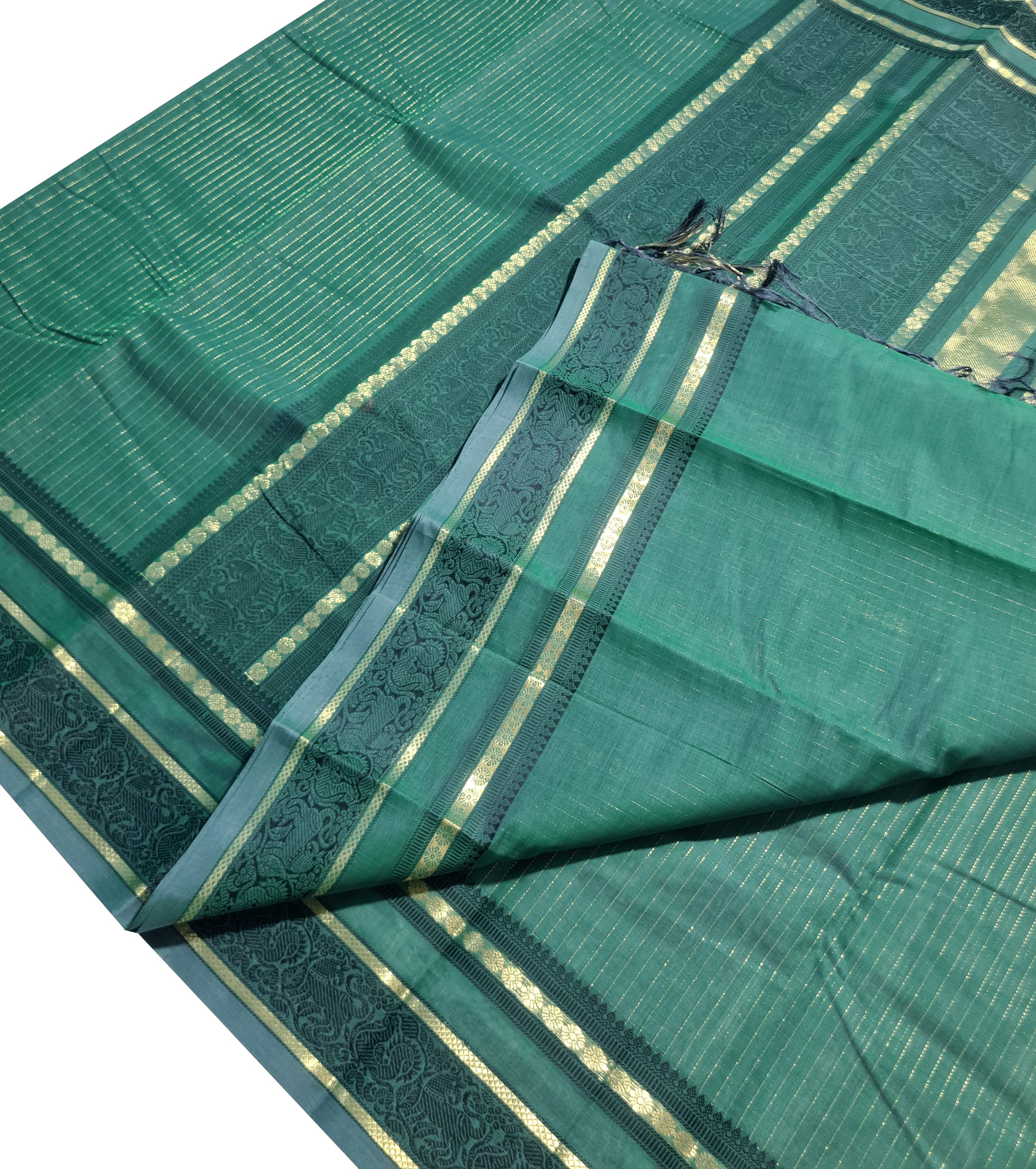 Kanchipuram Pure Silk Cotton Saree
