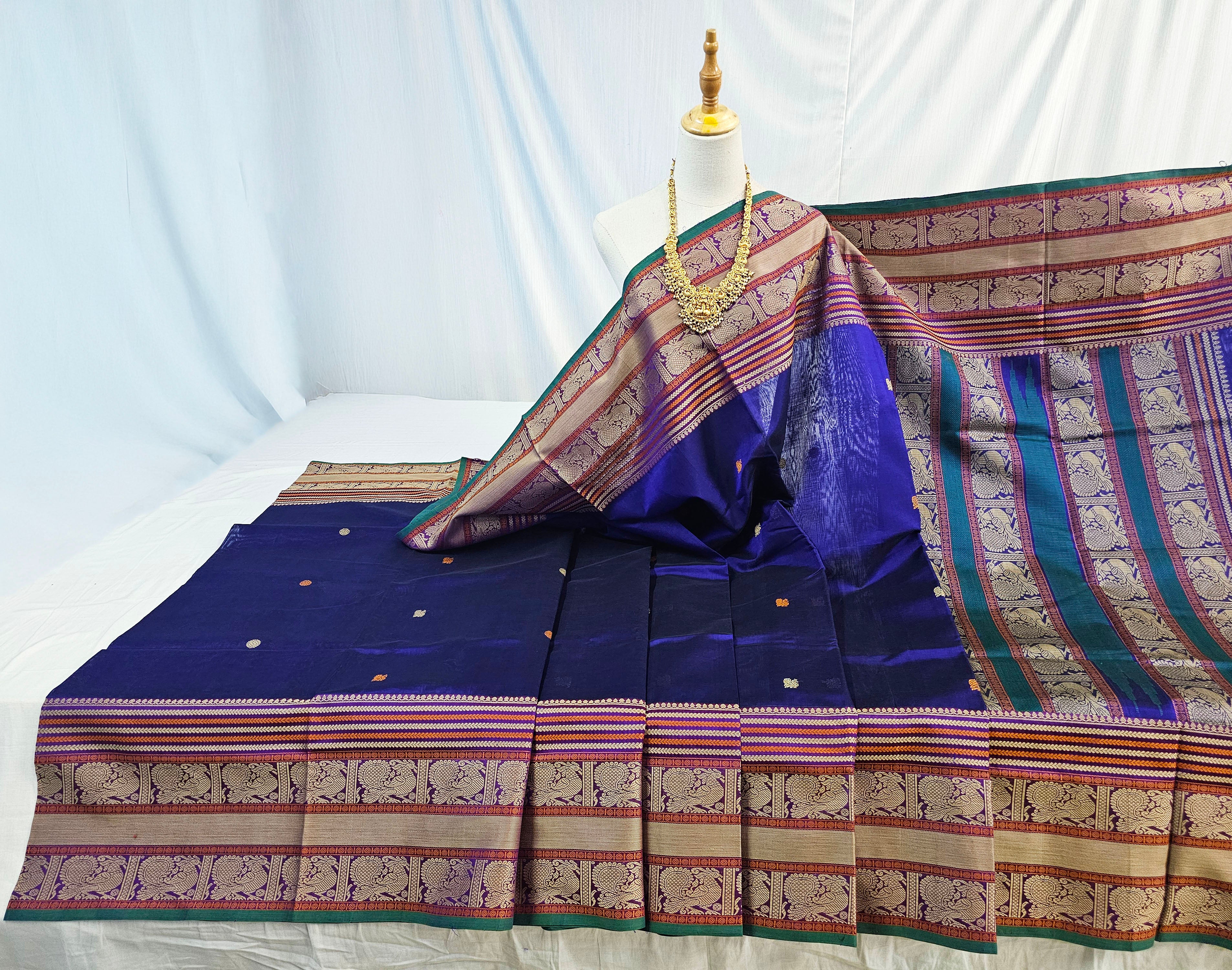 Kanchipuram Pure Silk Cotton Saree