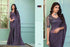 TFH Presents Salsa Style Party Wear Designer Sarees  With stitched blouse – ready size 36, margin up to 40