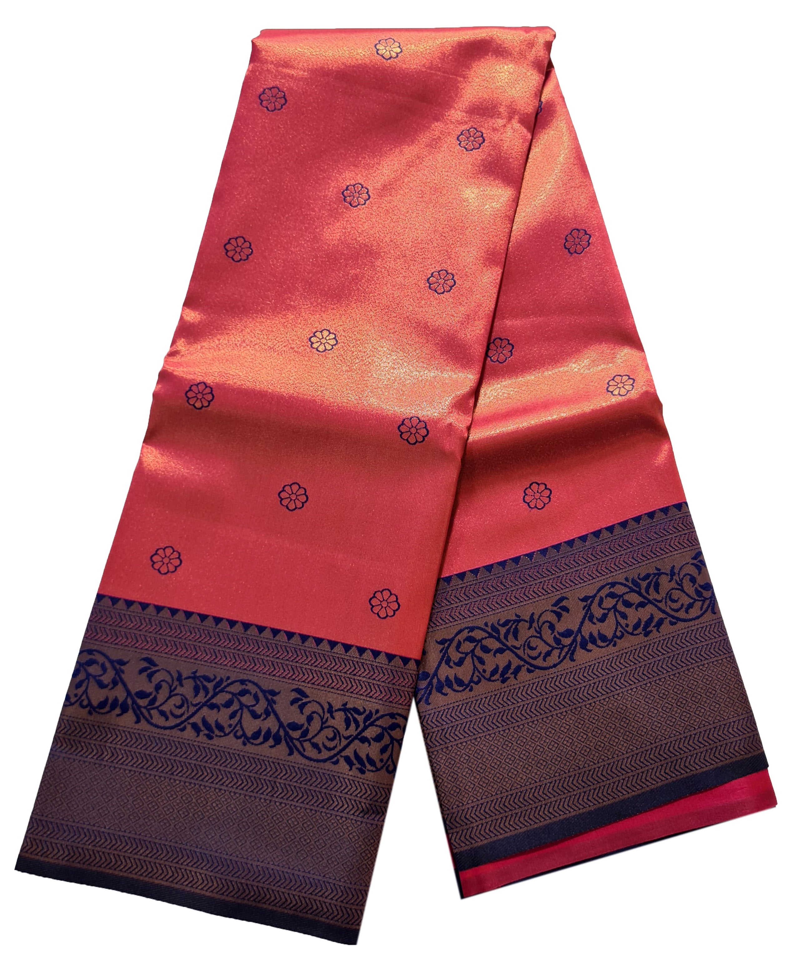 Antique Zari Butta Silk Saree