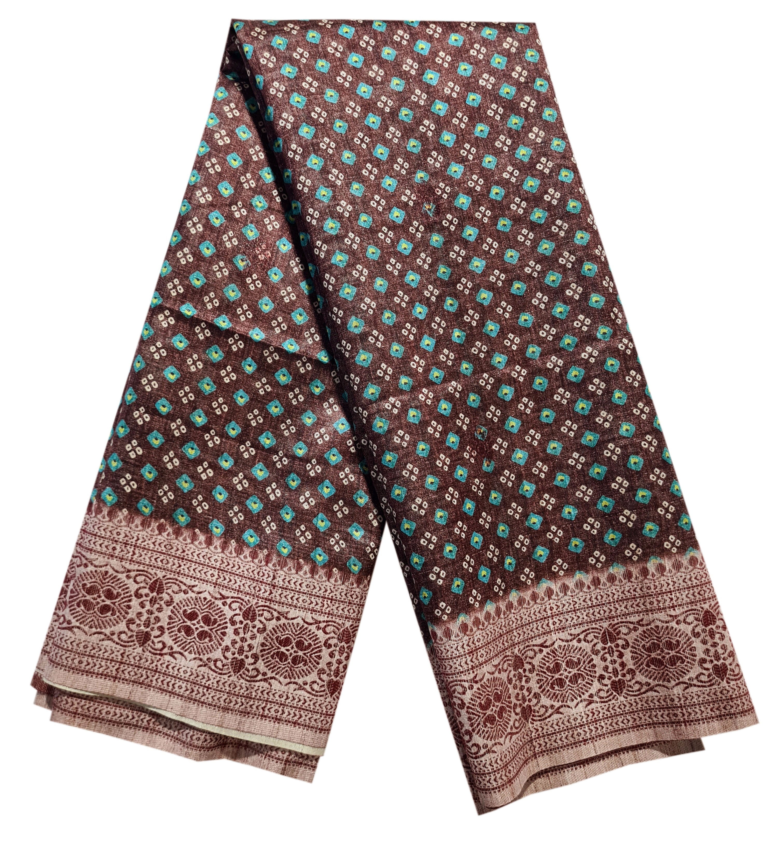 Antic Design semi Tussar Sarees