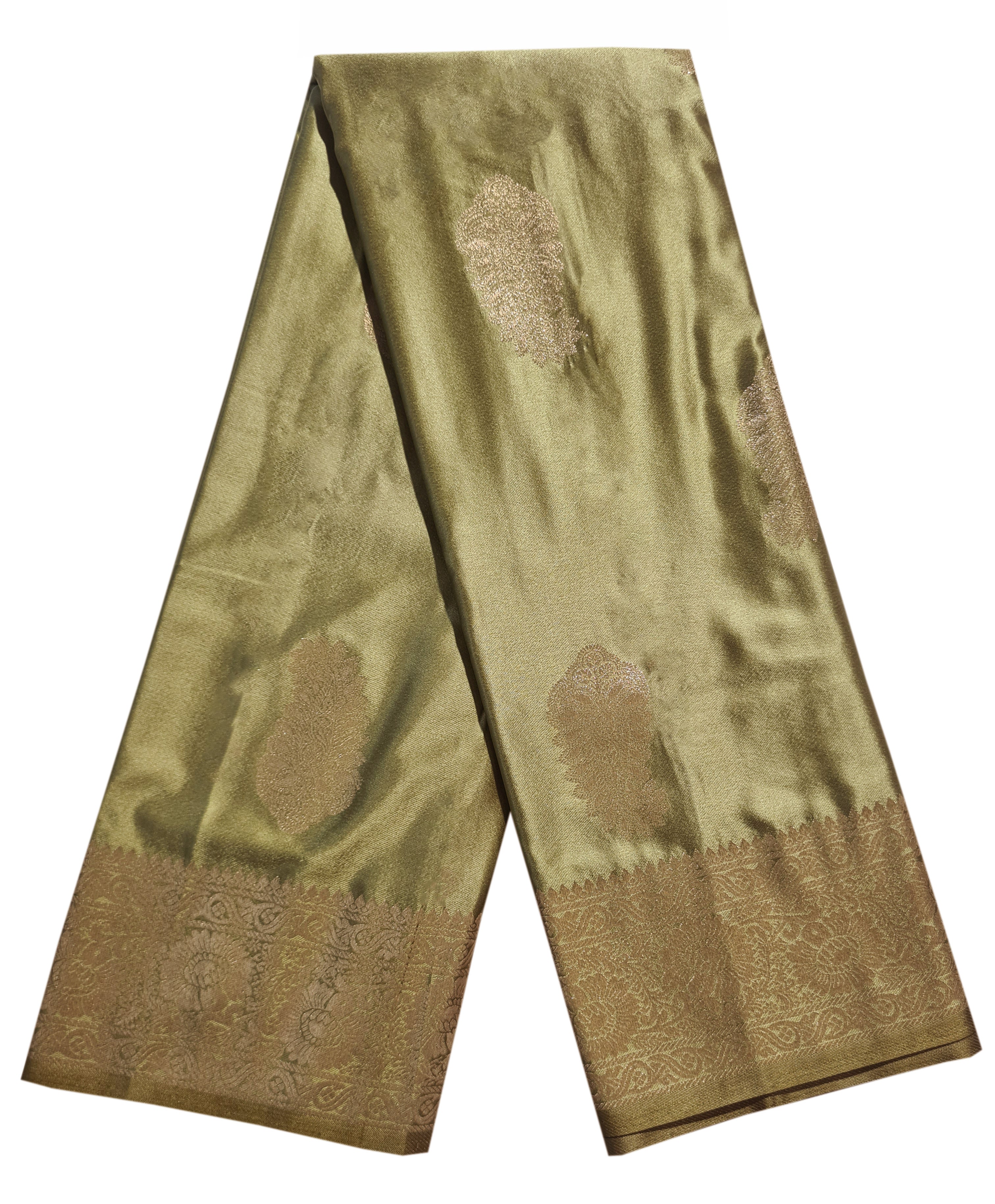 Bengaluru Crape Antic Silk Meena Sarees