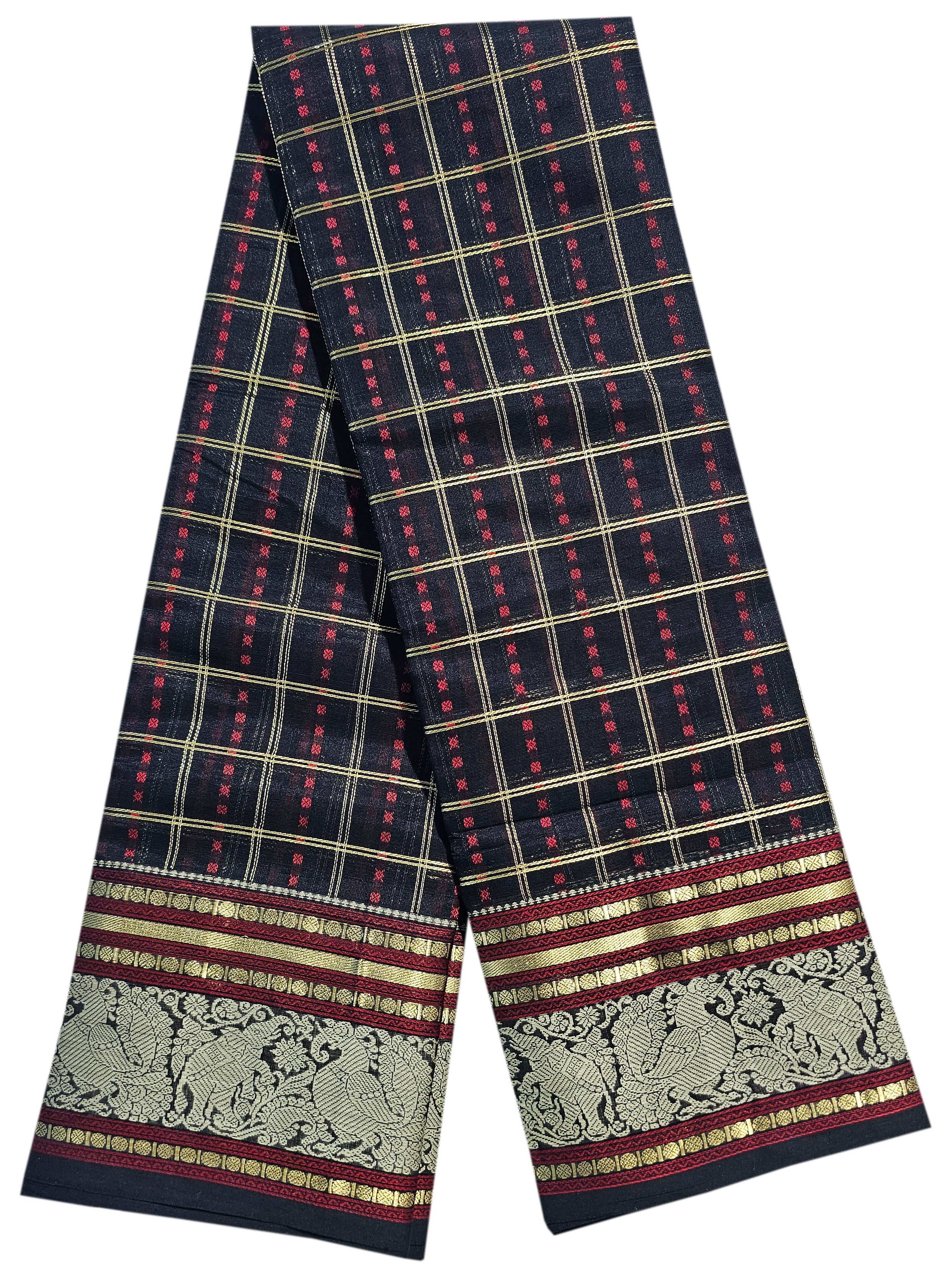 Kanchipuram Pure Silk Cotton Saree