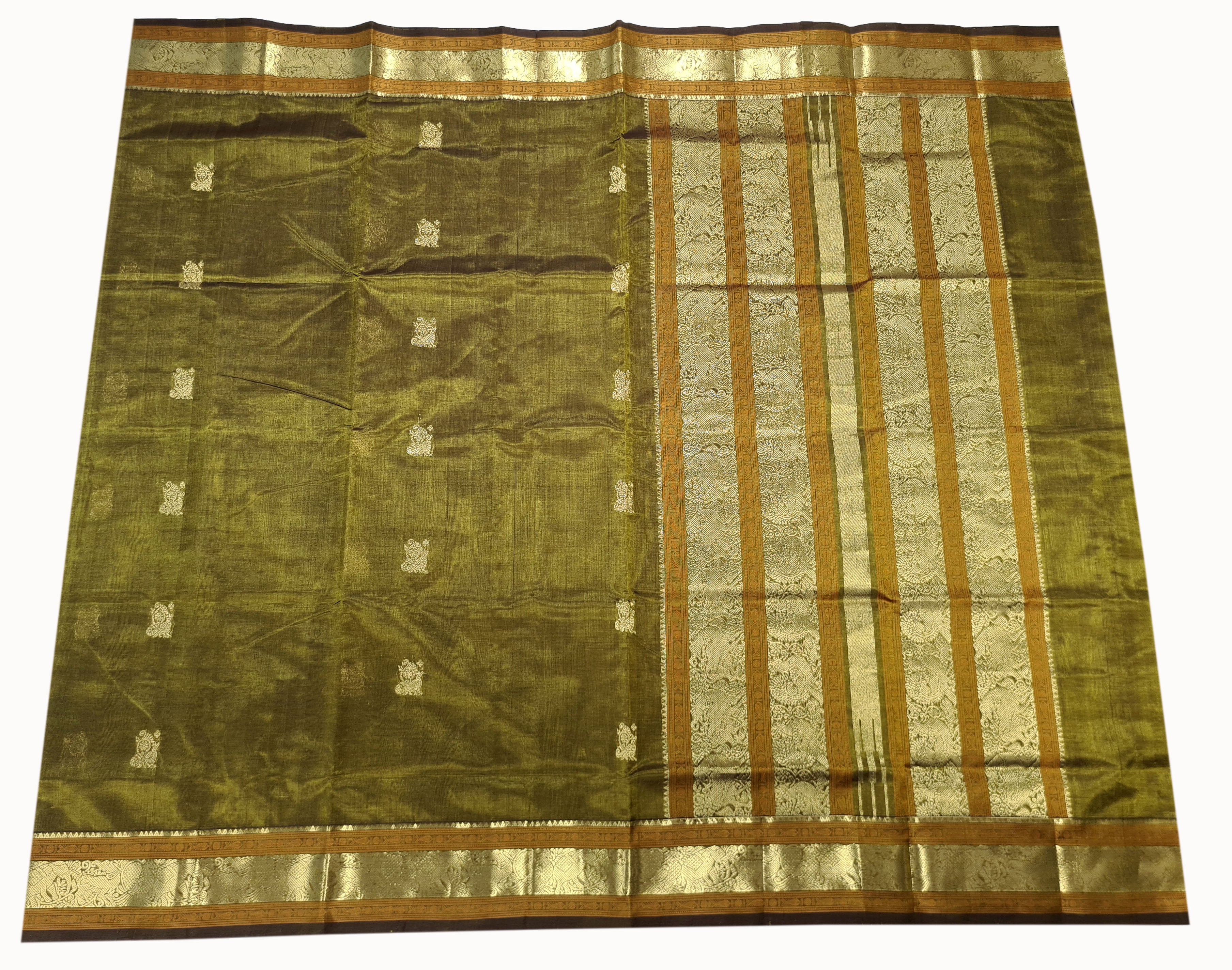 Kanchipuram Pure Silk Cotton Saree