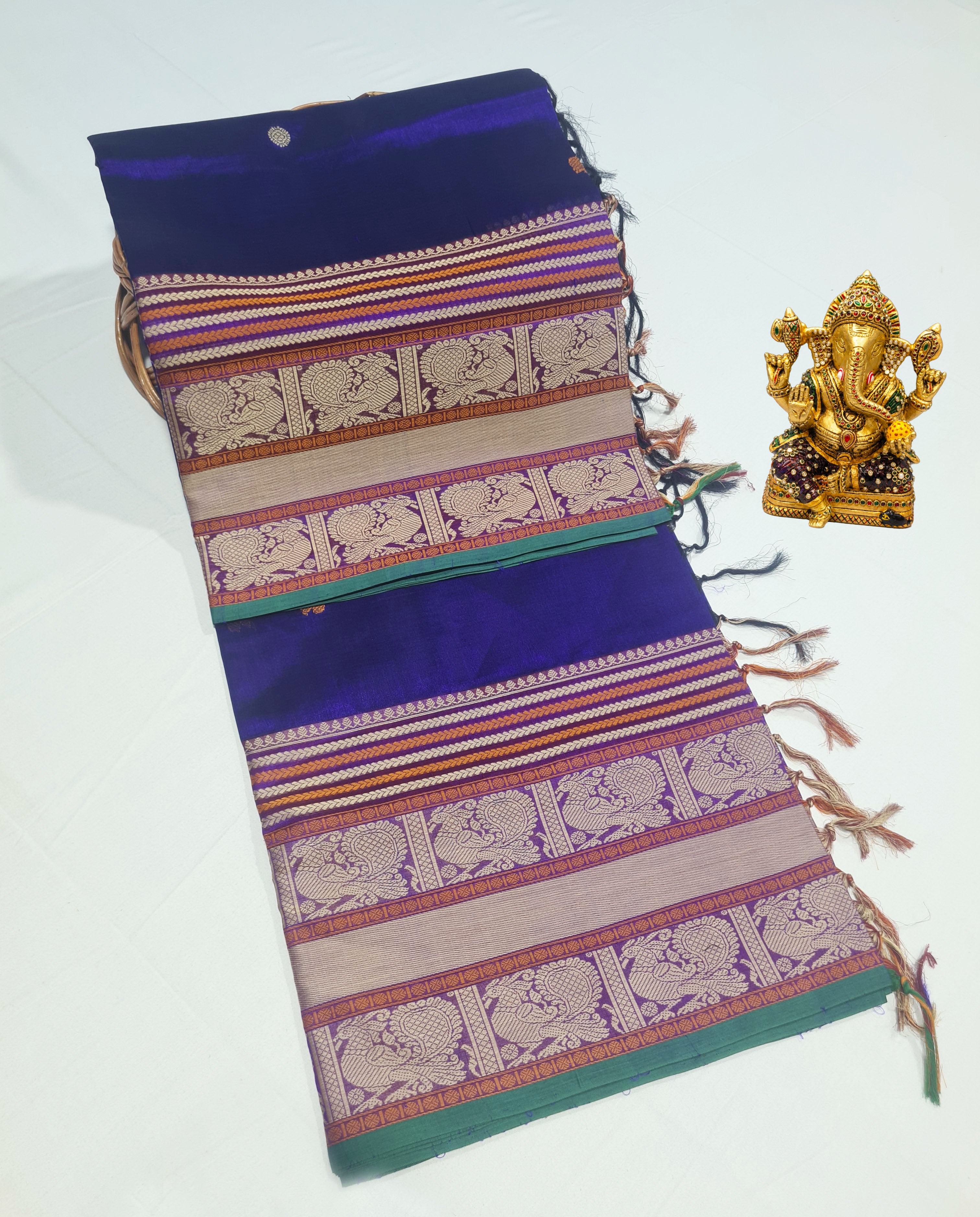 Kanchipuram Pure Silk Cotton Saree