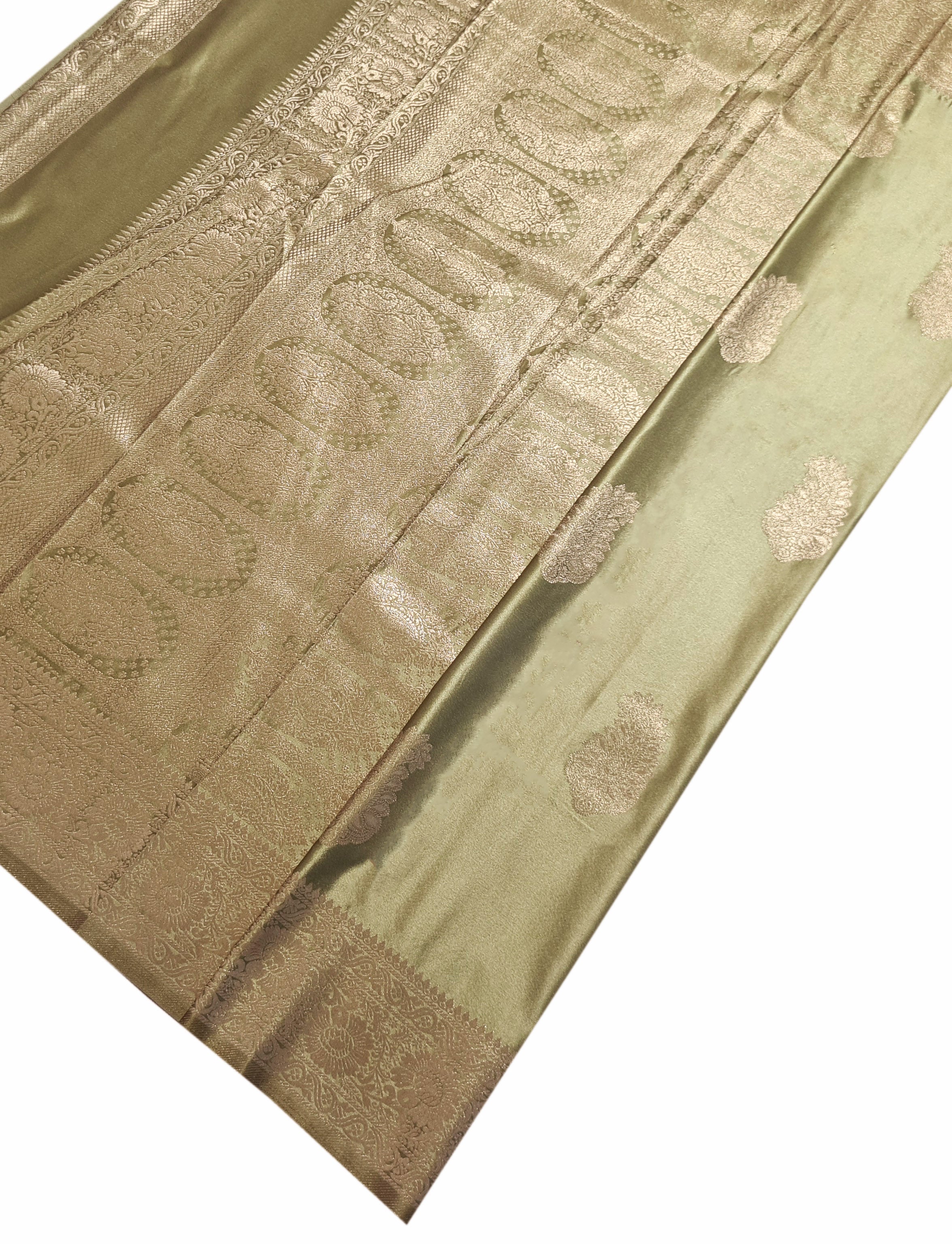 Bengaluru Crape Antic Silk Meena Sarees