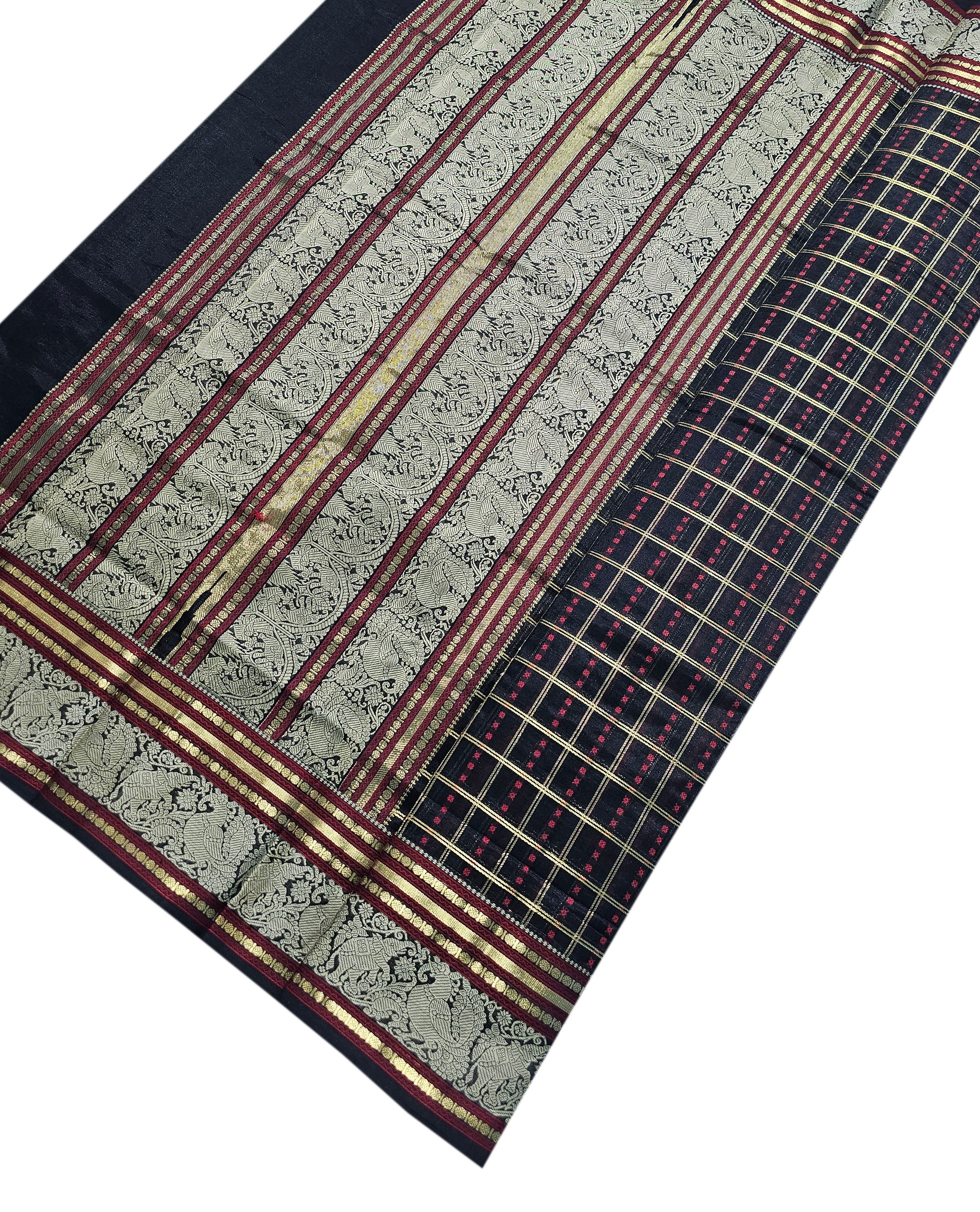 Kanchipuram Pure Silk Cotton Saree