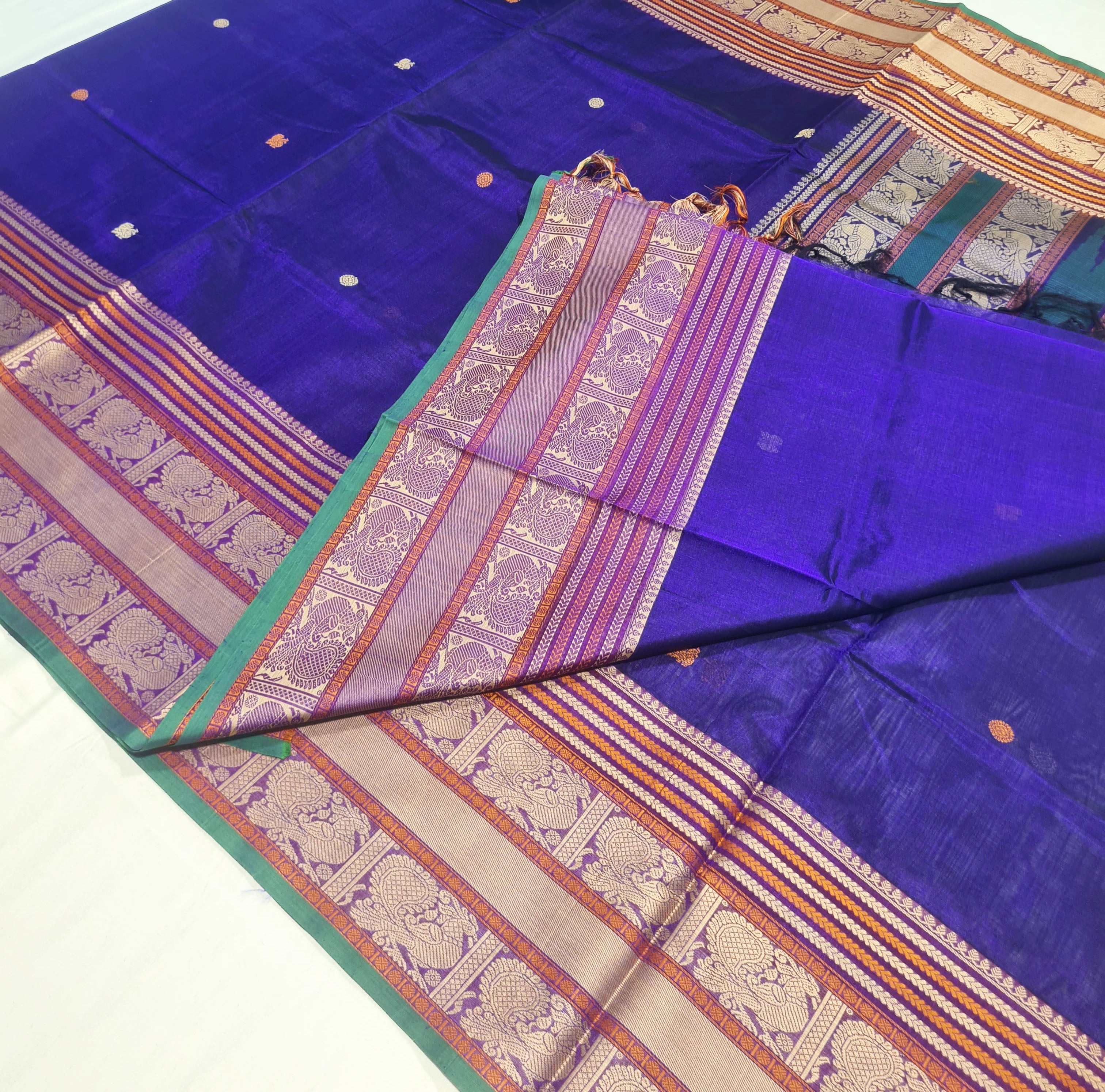 Kanchipuram Pure Silk Cotton Saree