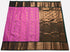 Kanchi Vegan Silk Saree With Contrast Blouse and Rich Jari Pallu