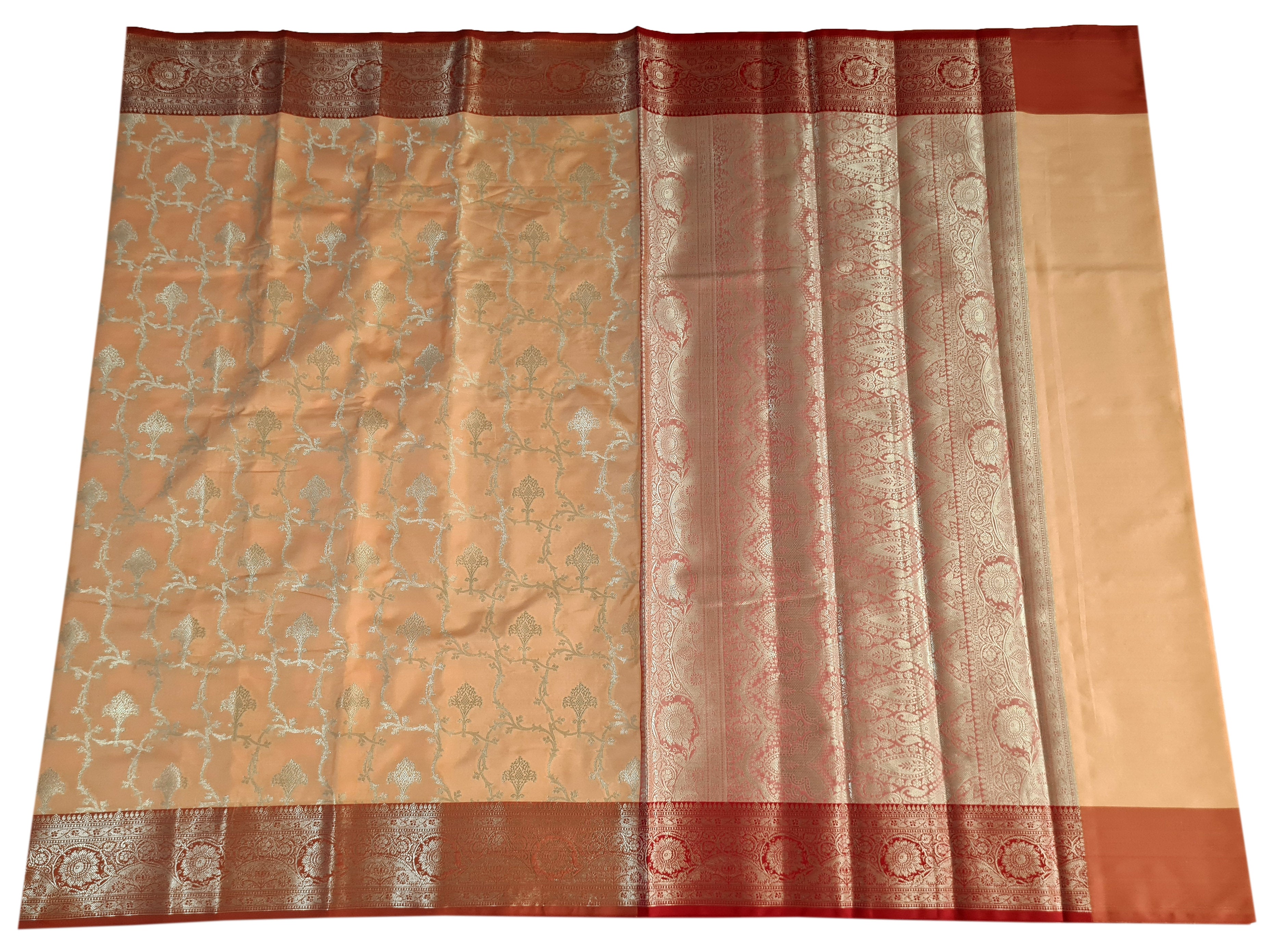 Banarasi Katan Jaal Silk Sarees