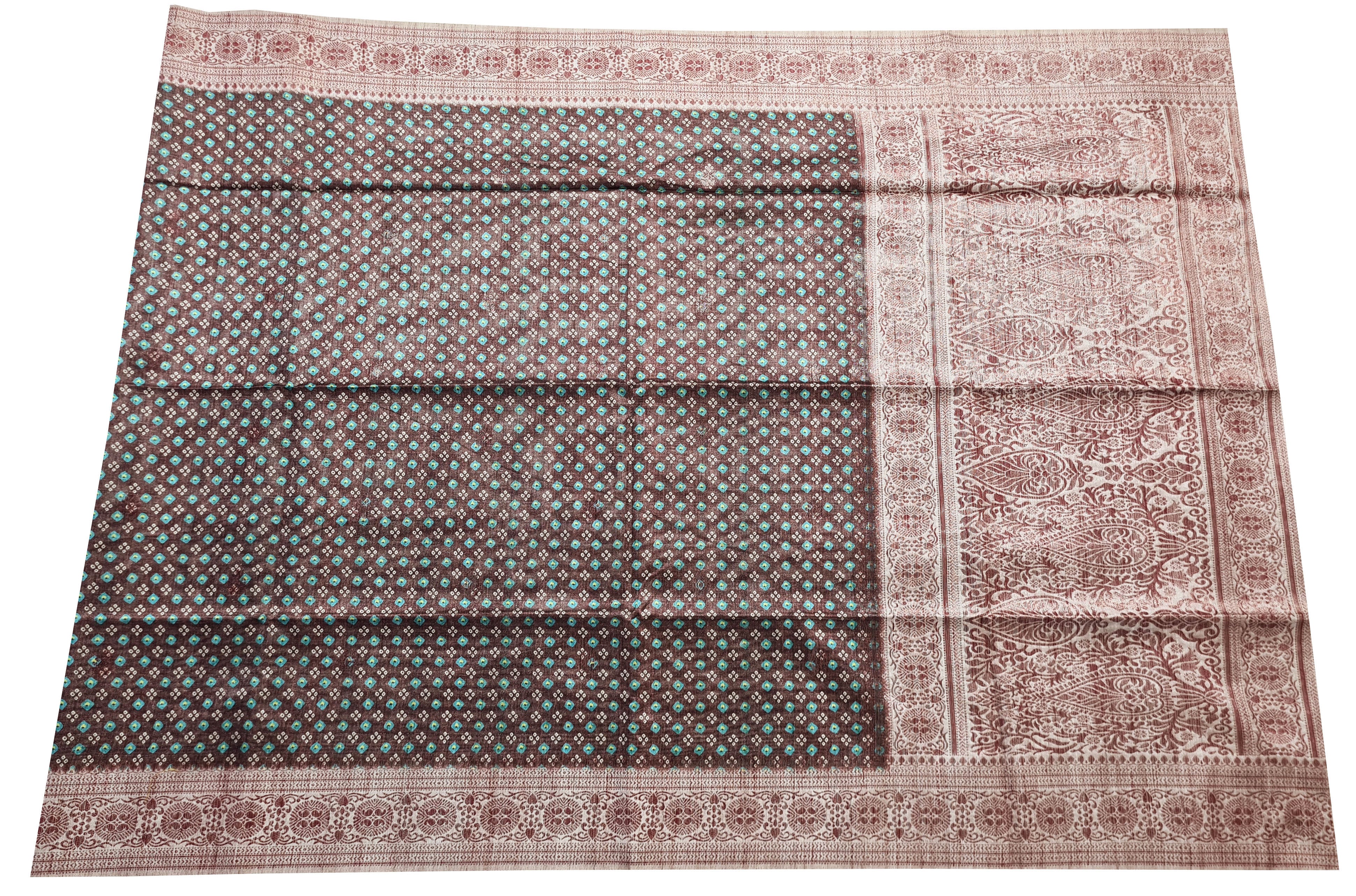 Antic Design semi Tussar Sarees