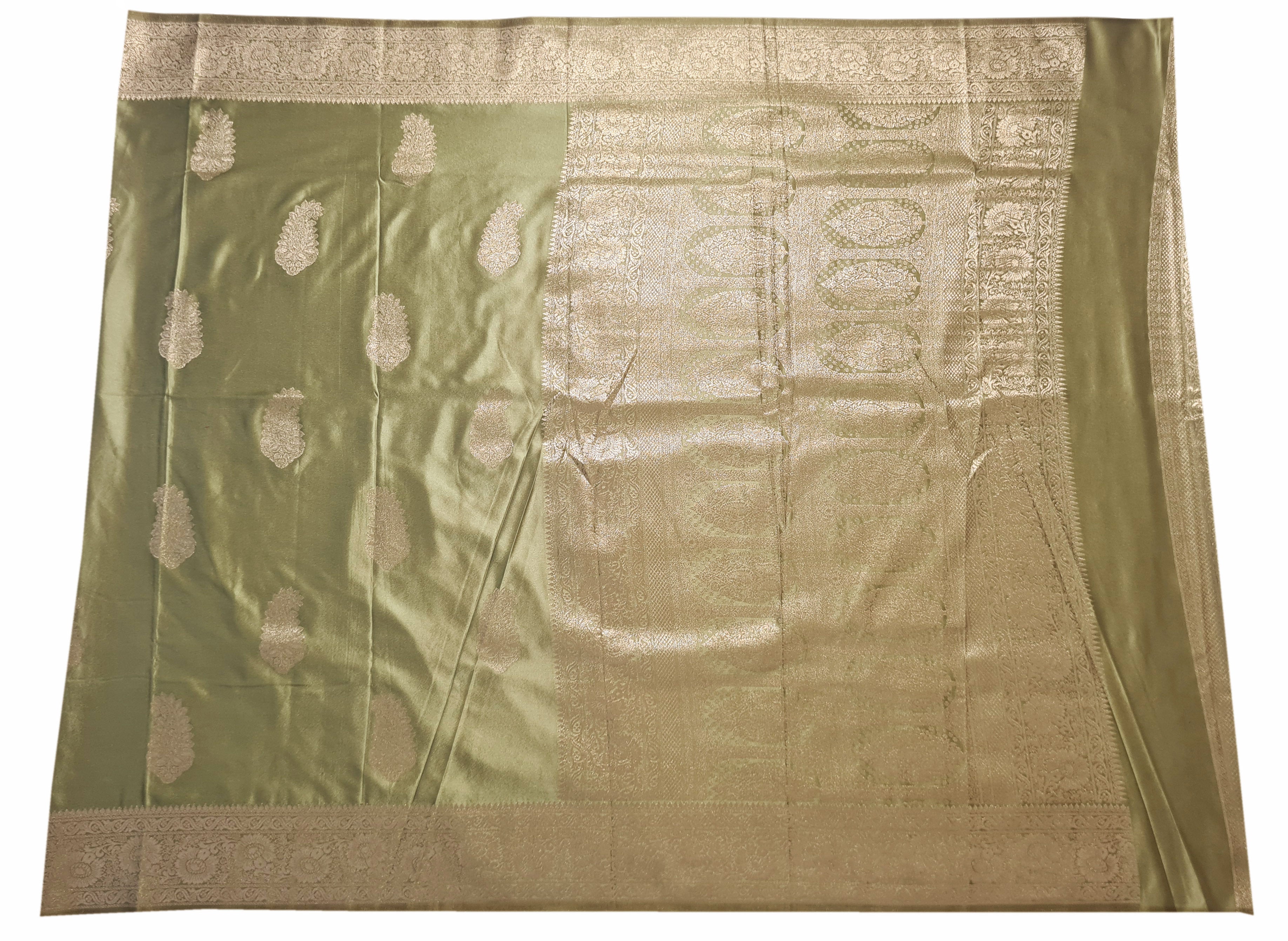 Bengaluru Crape Antic Silk Meena Sarees