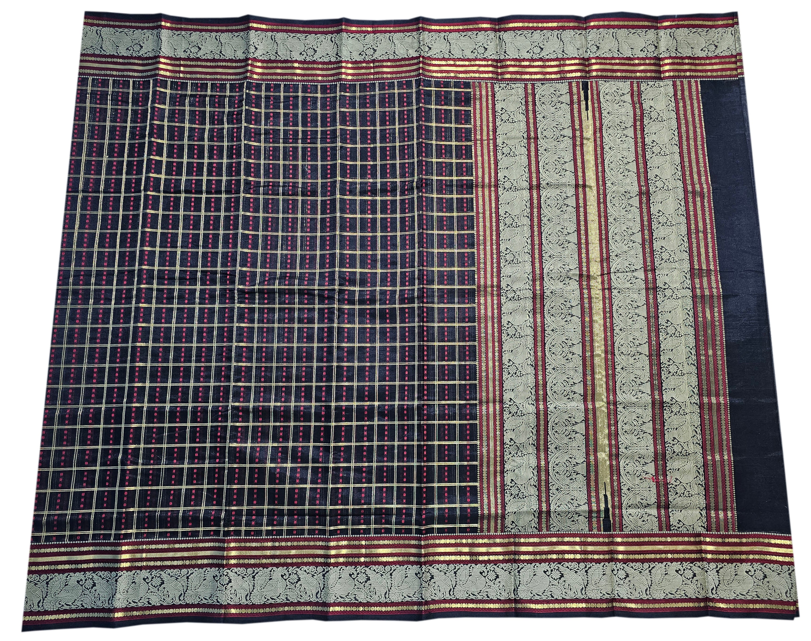 Kanchipuram Pure Silk Cotton Saree