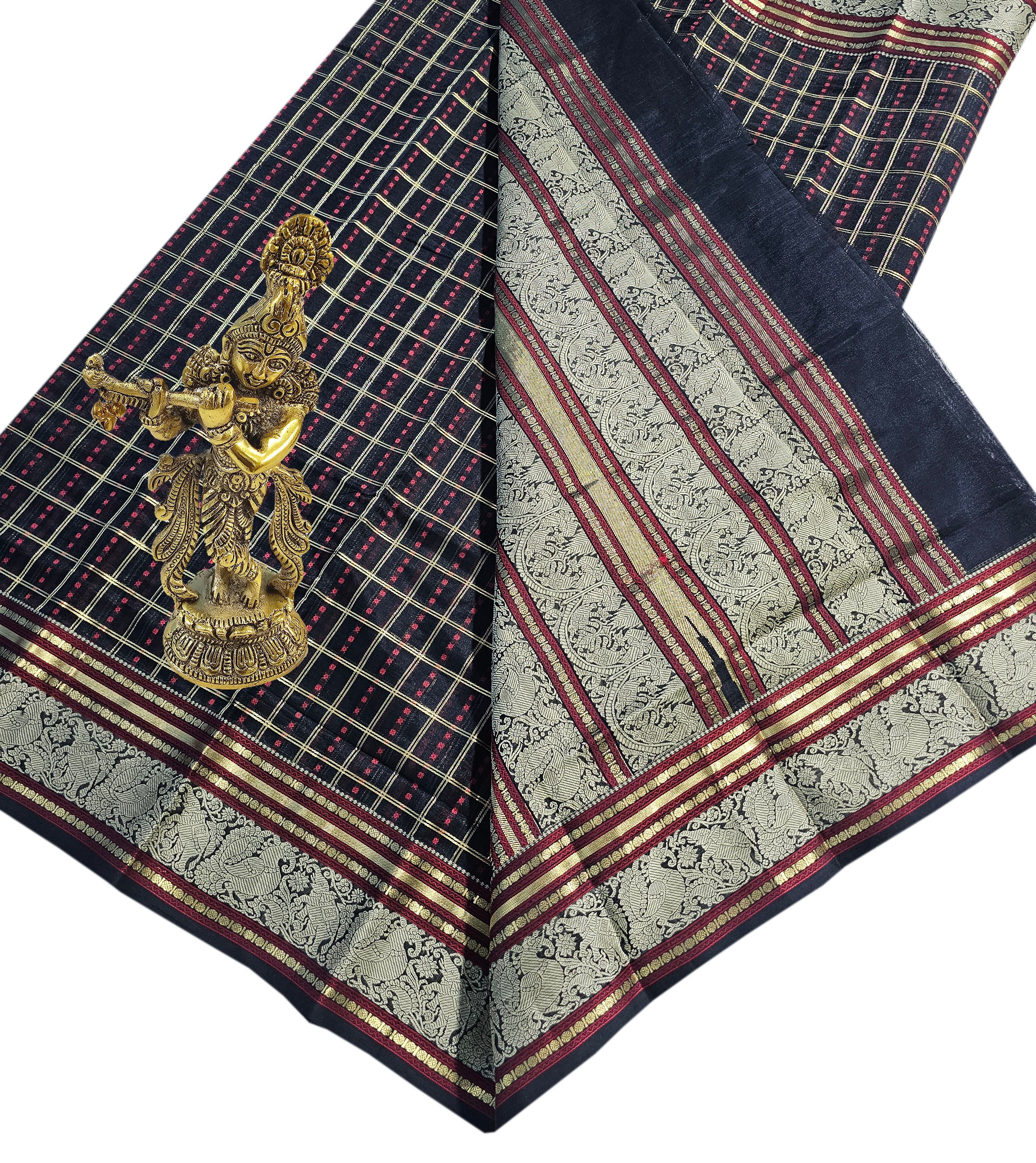 Kanchipuram Pure Silk Cotton Saree