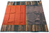 Kanchi Vegan Silk Saree With Contrast Blouse and Rich Jari Pallu