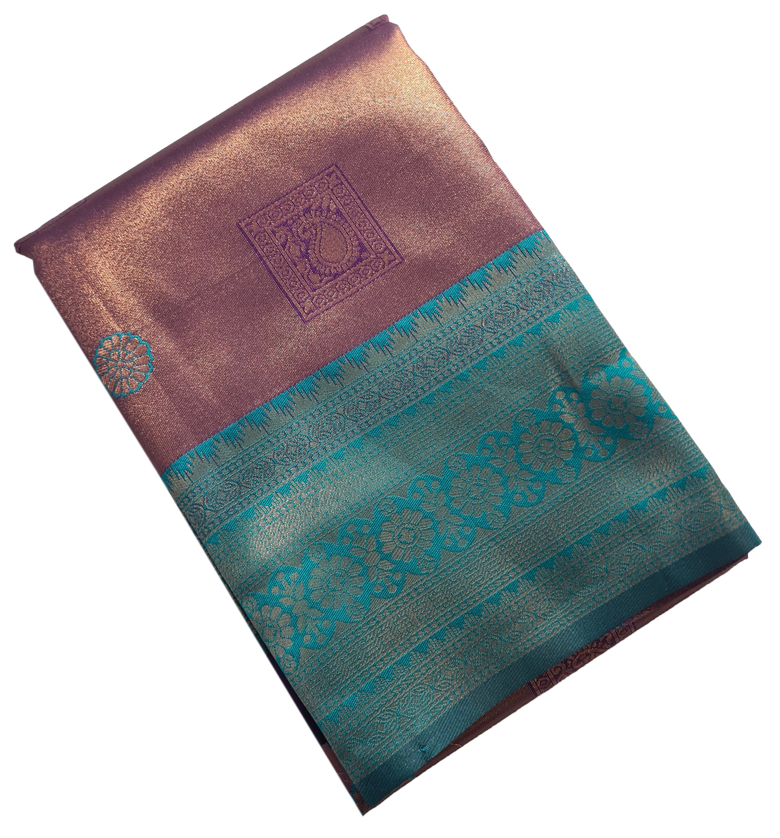 Antique Zari Butta Silk Saree