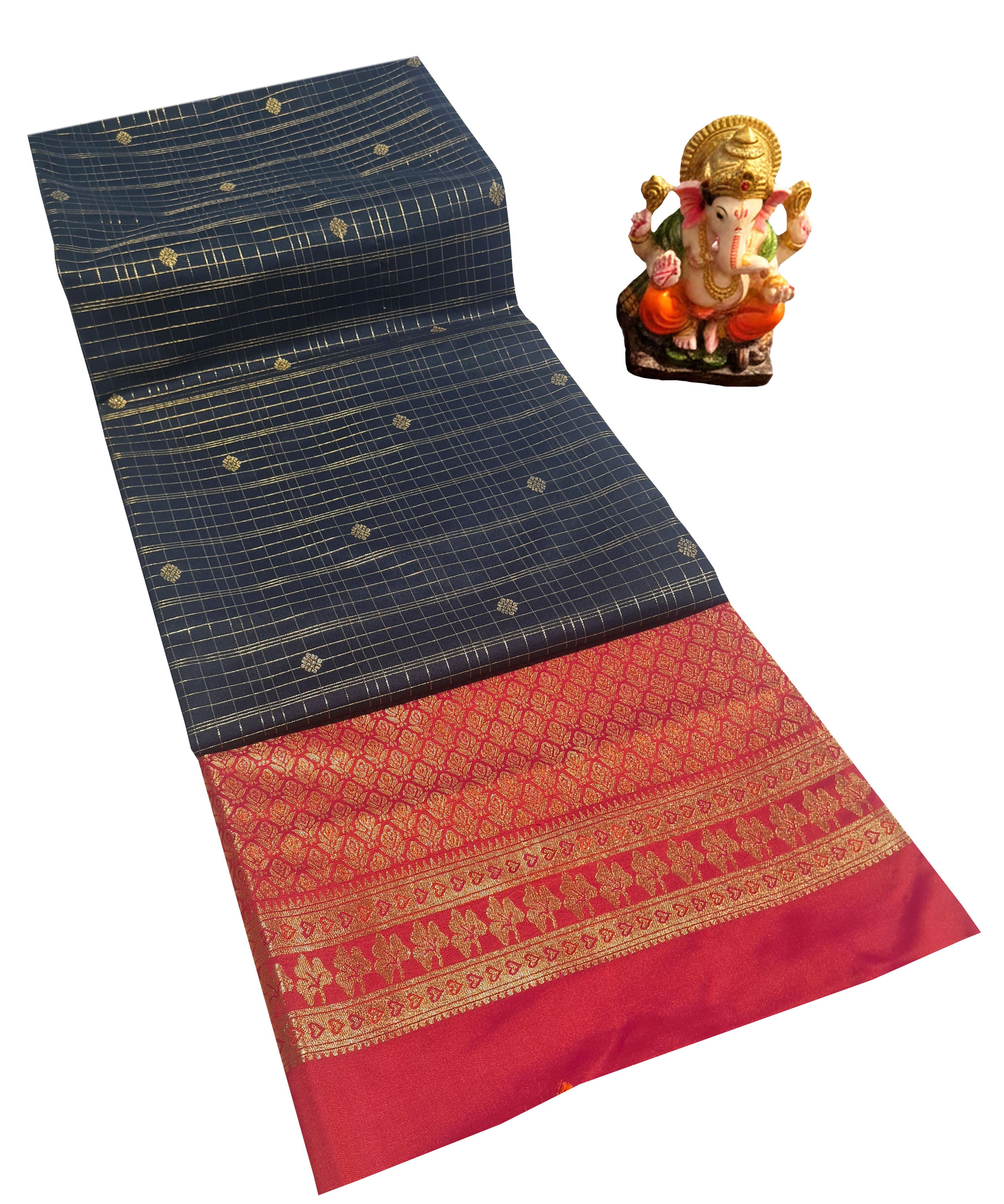 Kanchi Vegan Silk Saree
