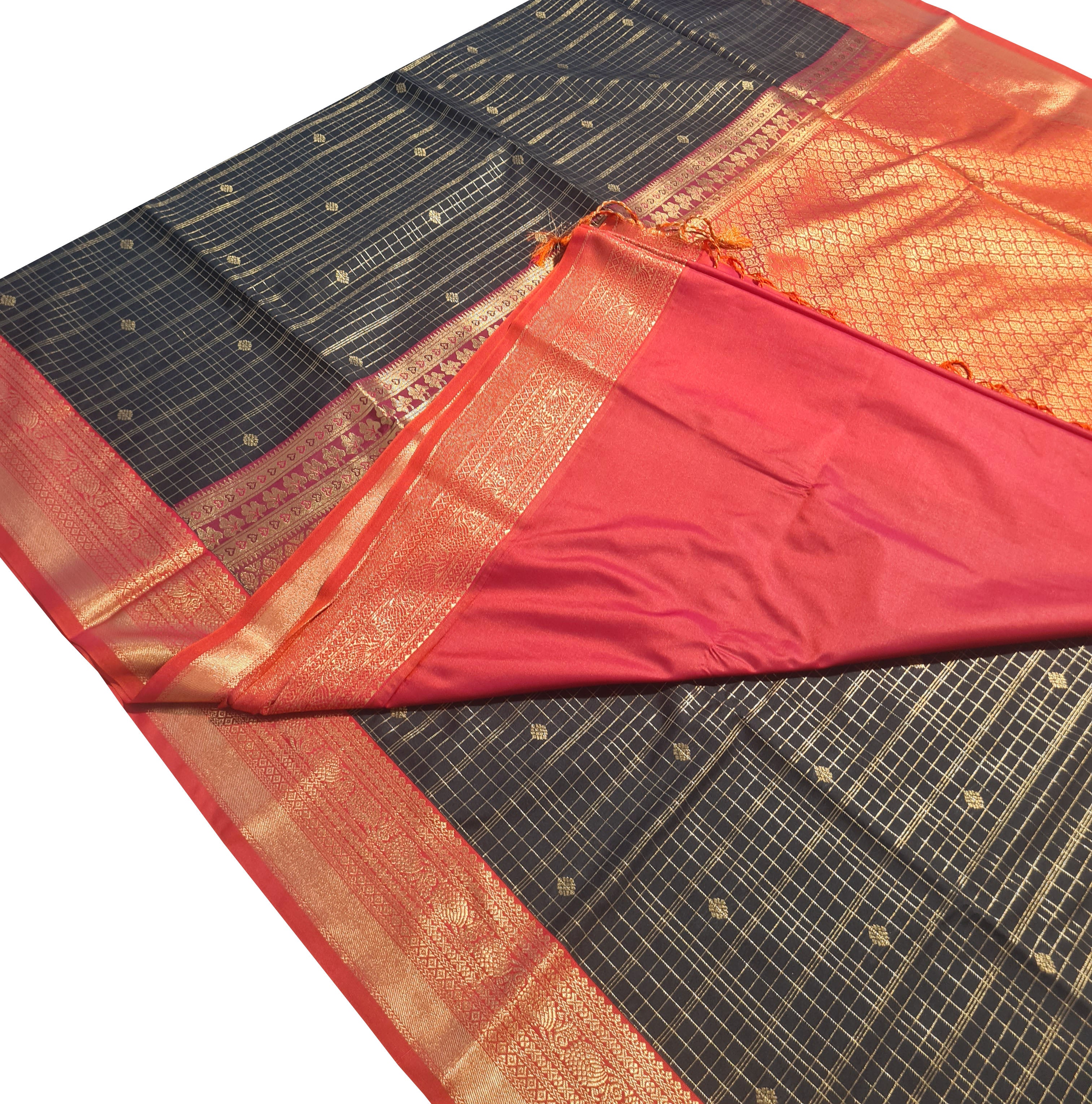 Kanchi Vegan Silk Saree