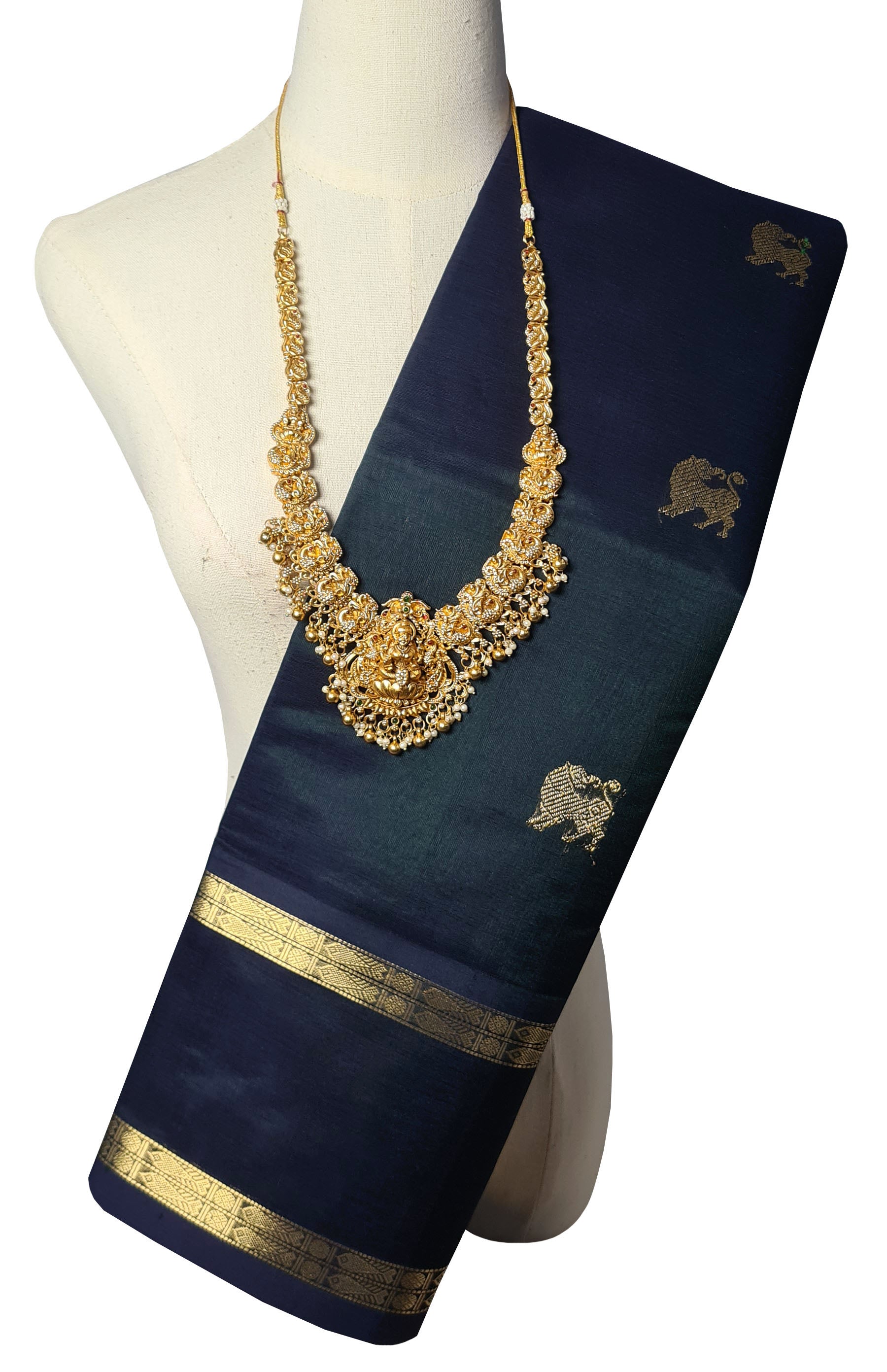 Kanchipuram Pure Silk Cotton Saree