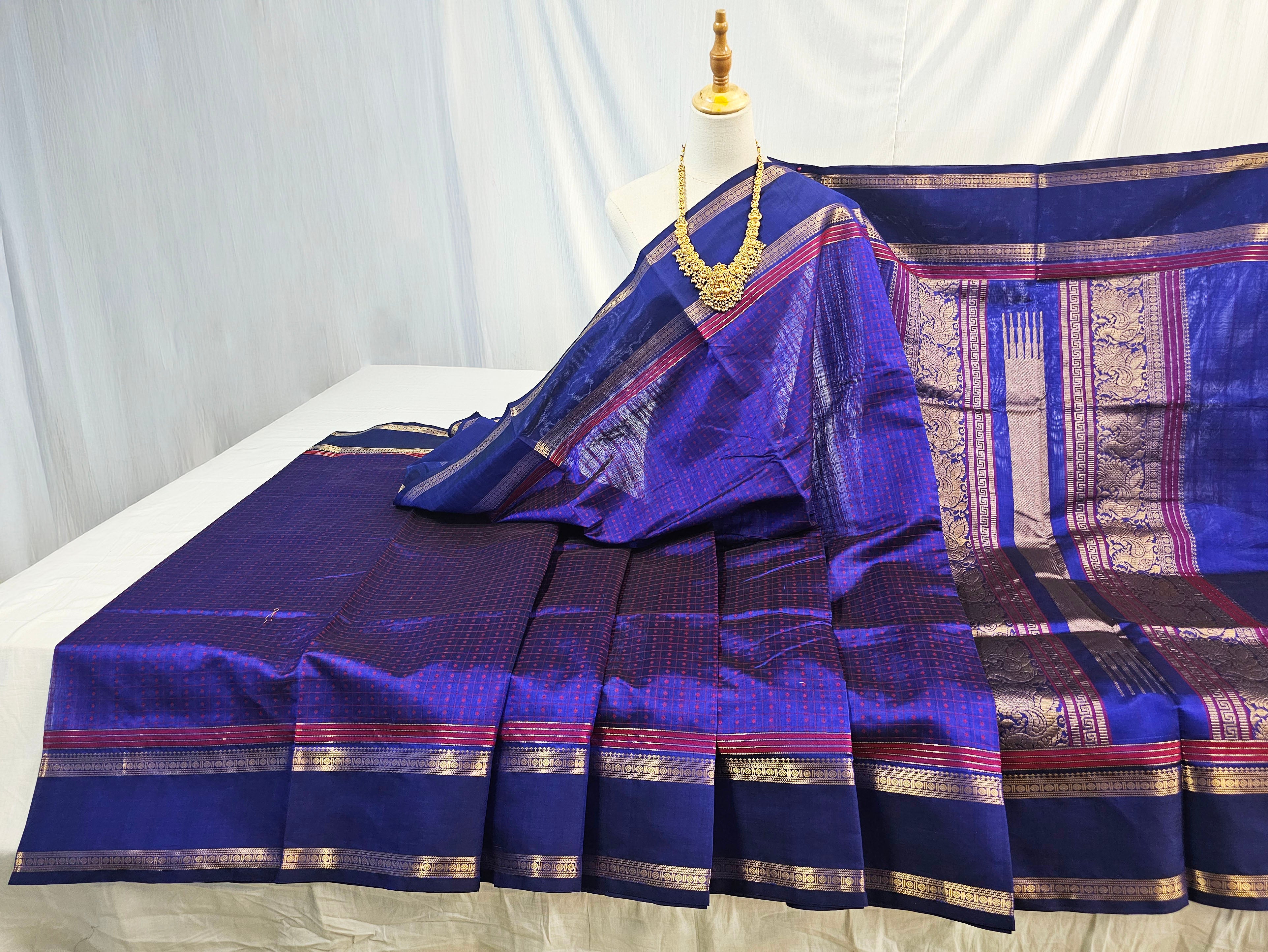 Kanchipuram Pure Silk Cotton Saree