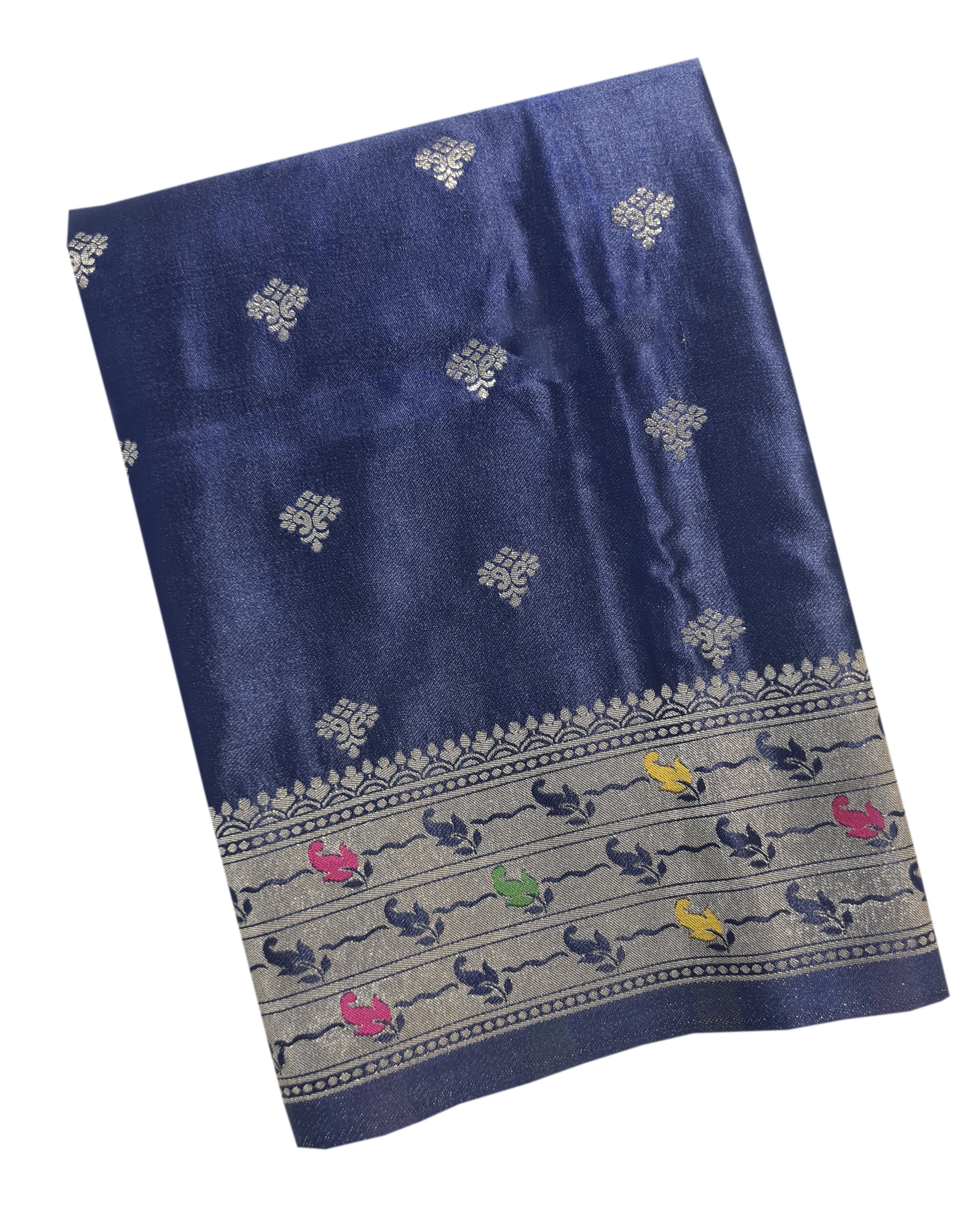 Bengaluru Crape Antic Silk Meena Sarees