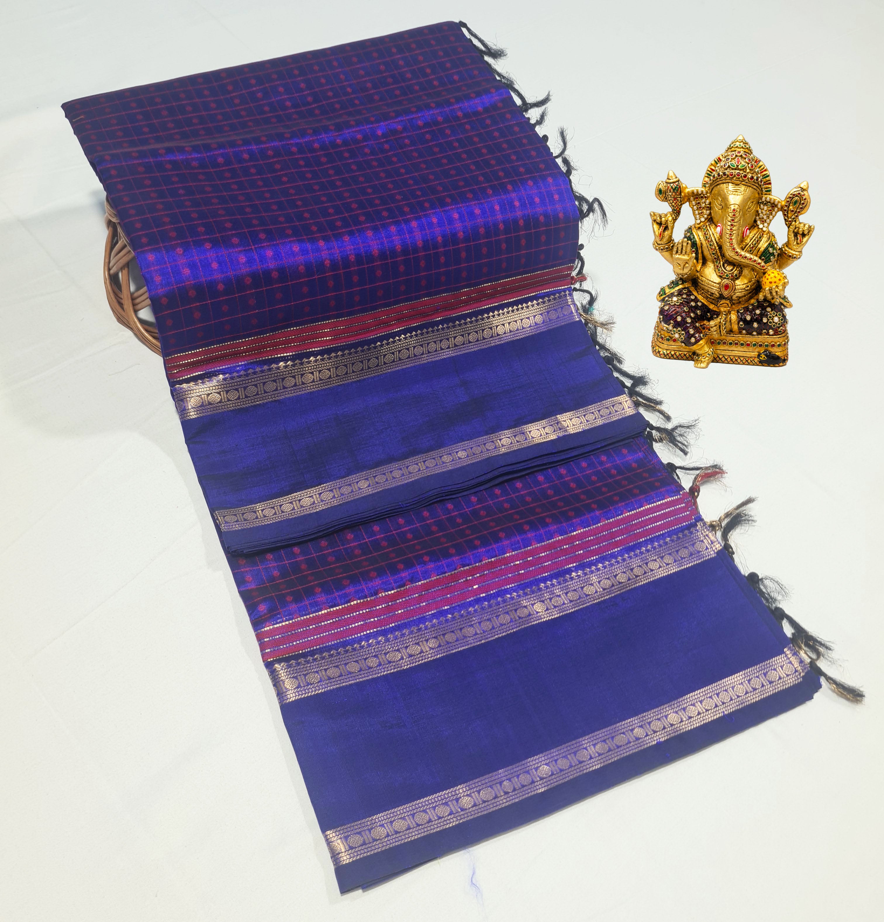 Kanchipuram Pure Silk Cotton Saree